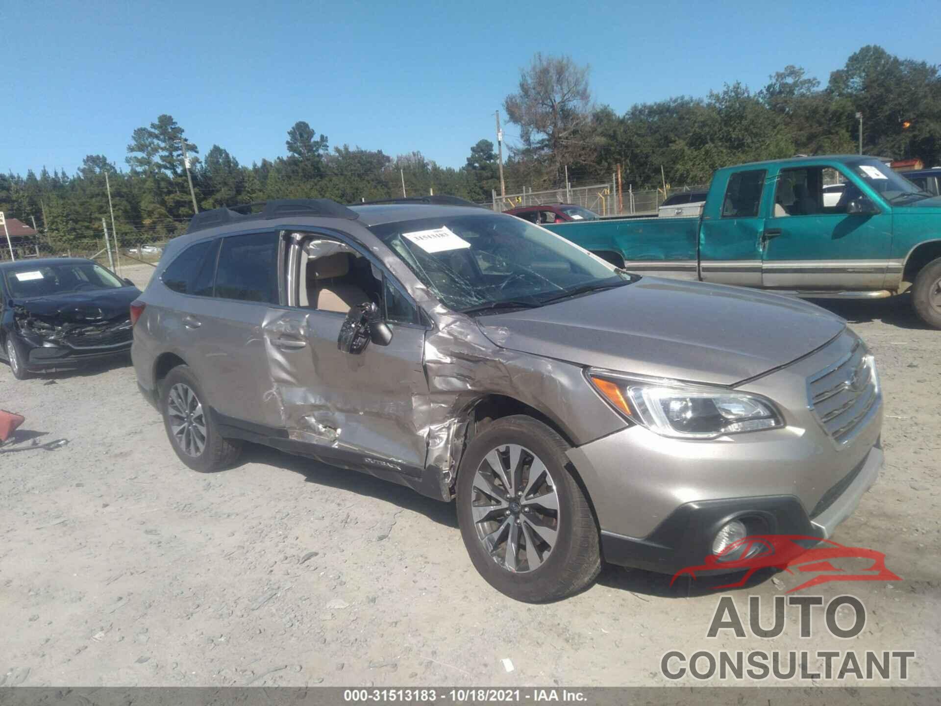 SUBARU OUTBACK 2017 - 4S4BSANC8H3275665