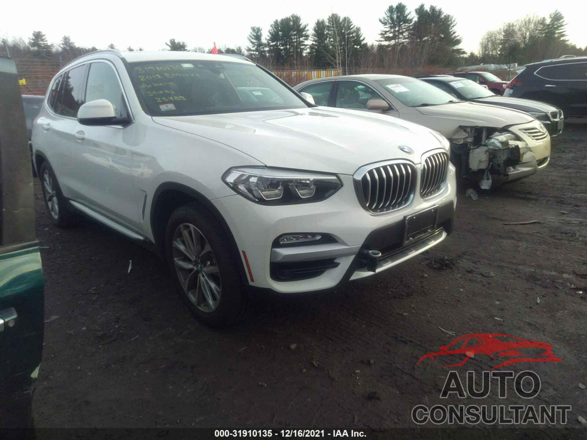 BMW X3 2018 - 5UXTR9C50JLD89223