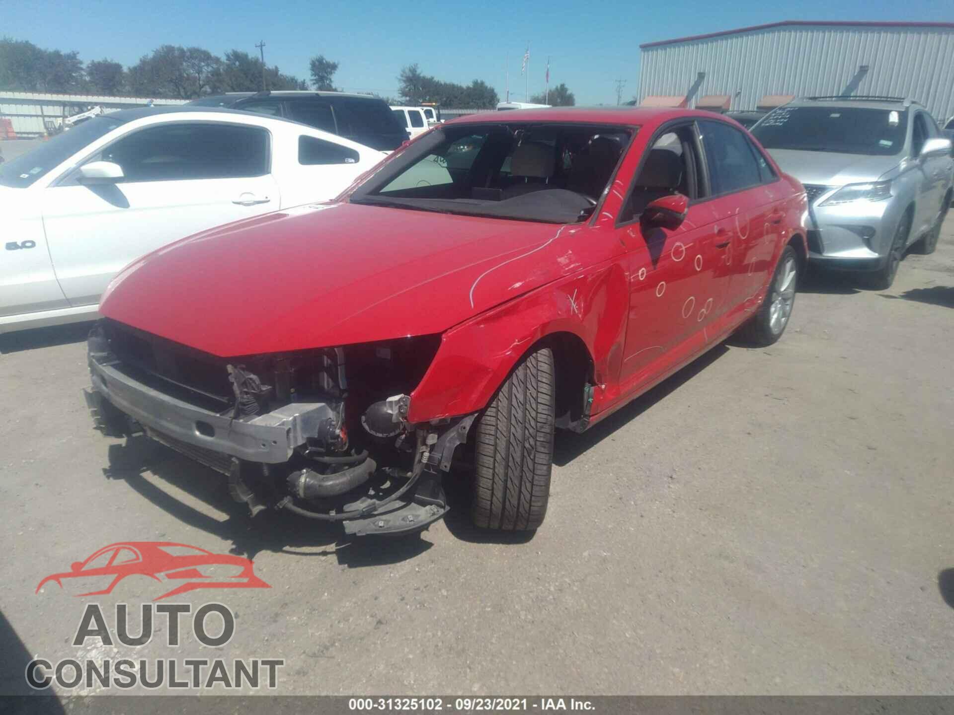AUDI A4 2017 - WAUGMAF43HN045156