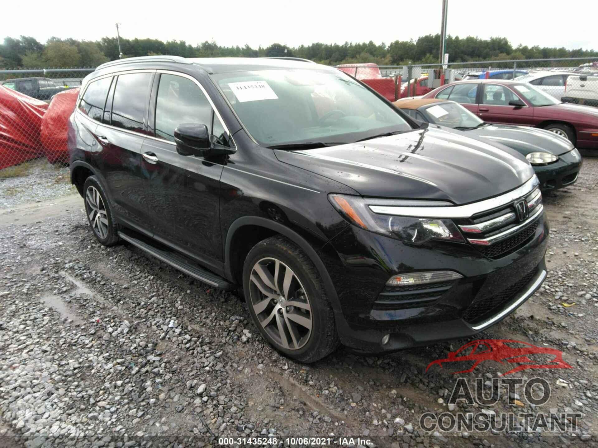 HONDA PILOT 2017 - 5FNYF5H95HB000123