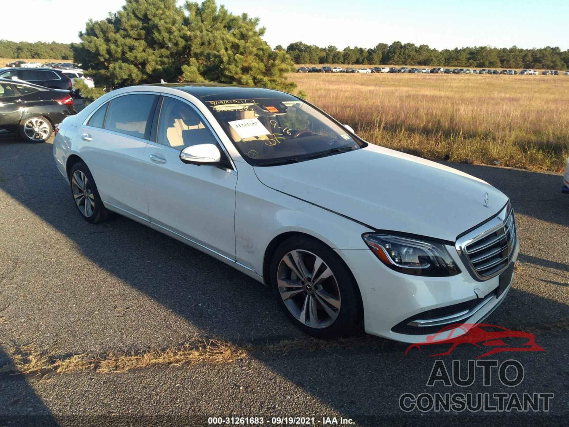 MERCEDES-BENZ S-CLASS 2019 - WDDUG8GB8KA435550