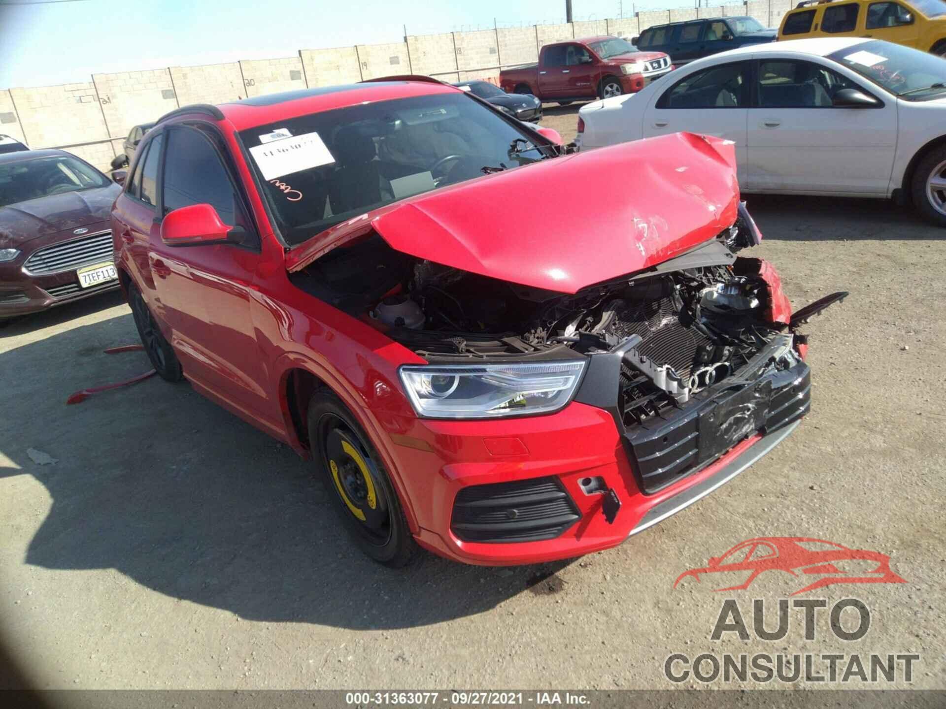 AUDI Q3 2017 - WA1BCCFS3HR001493