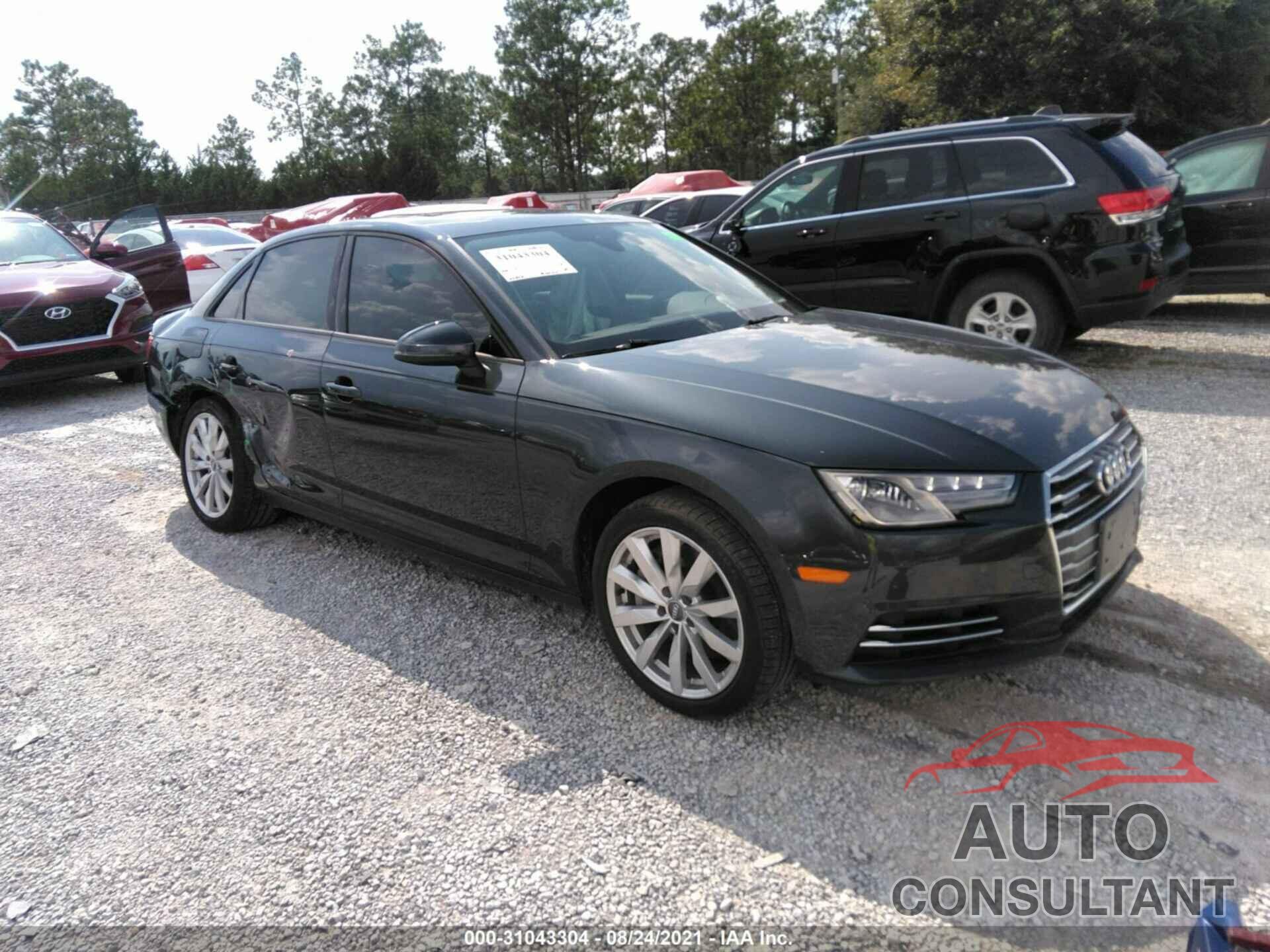 AUDI A4 2017 - WAUANAF4XHN032858