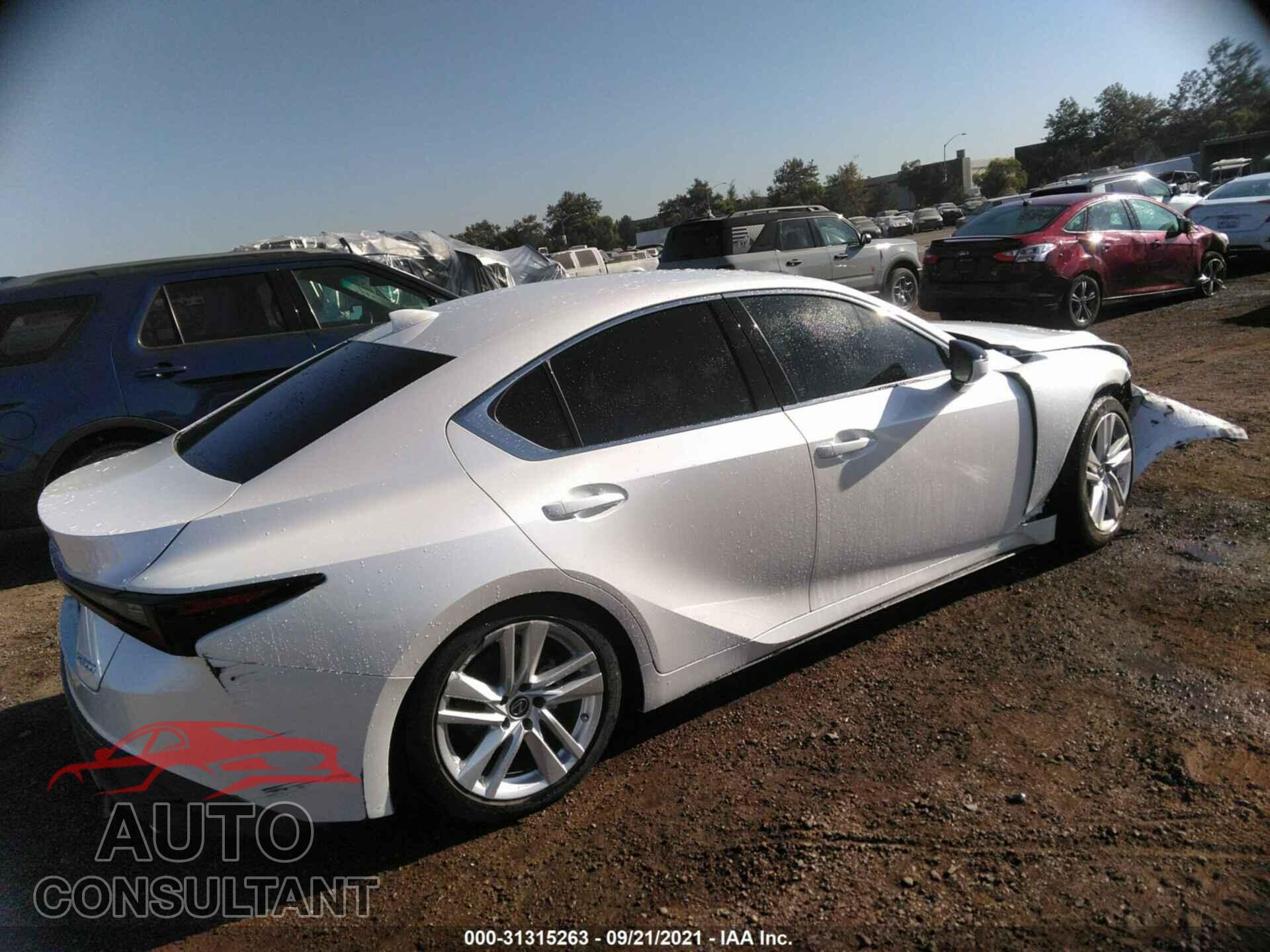 LEXUS IS 2021 - JTHAA1D20M5117314