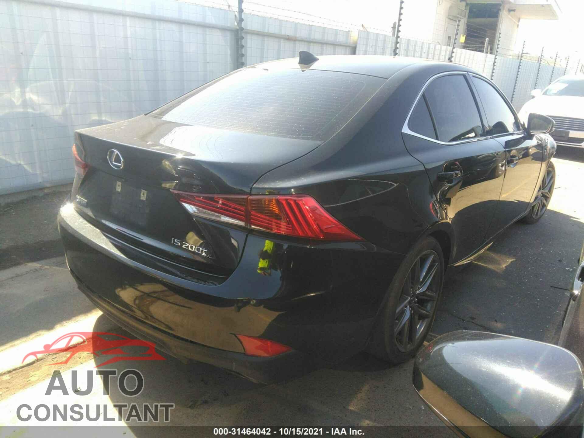 LEXUS IS 2017 - JTHBA1D26H5054441