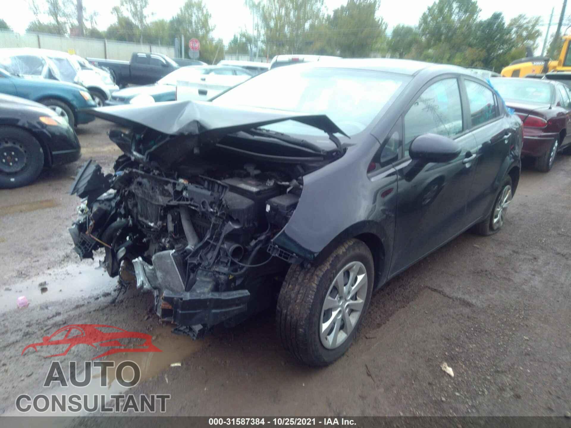 KIA RIO 2017 - KNADM4A38H6034862