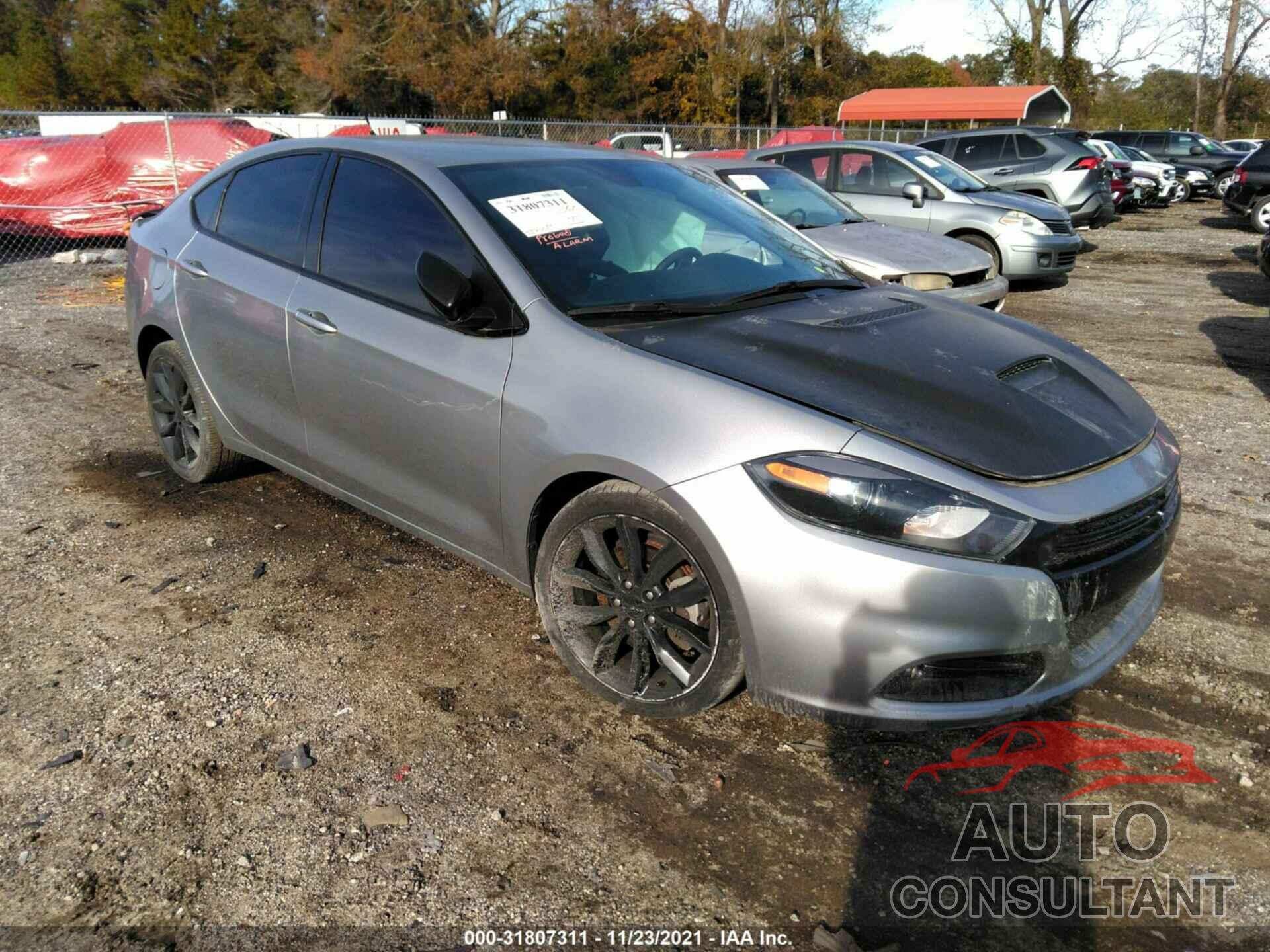 DODGE DART 2016 - 1C3CDFBB8GD750689