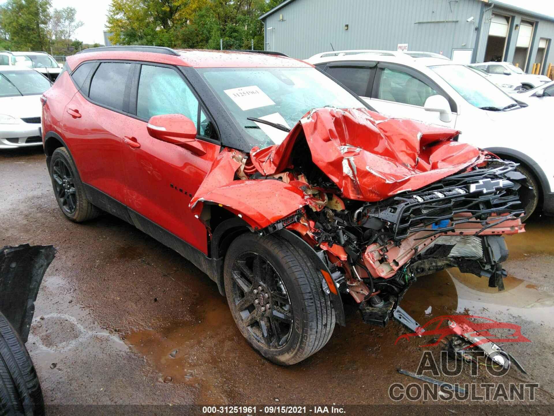 CHEVROLET BLAZER 2021 - 3GNKBCR49MS557487