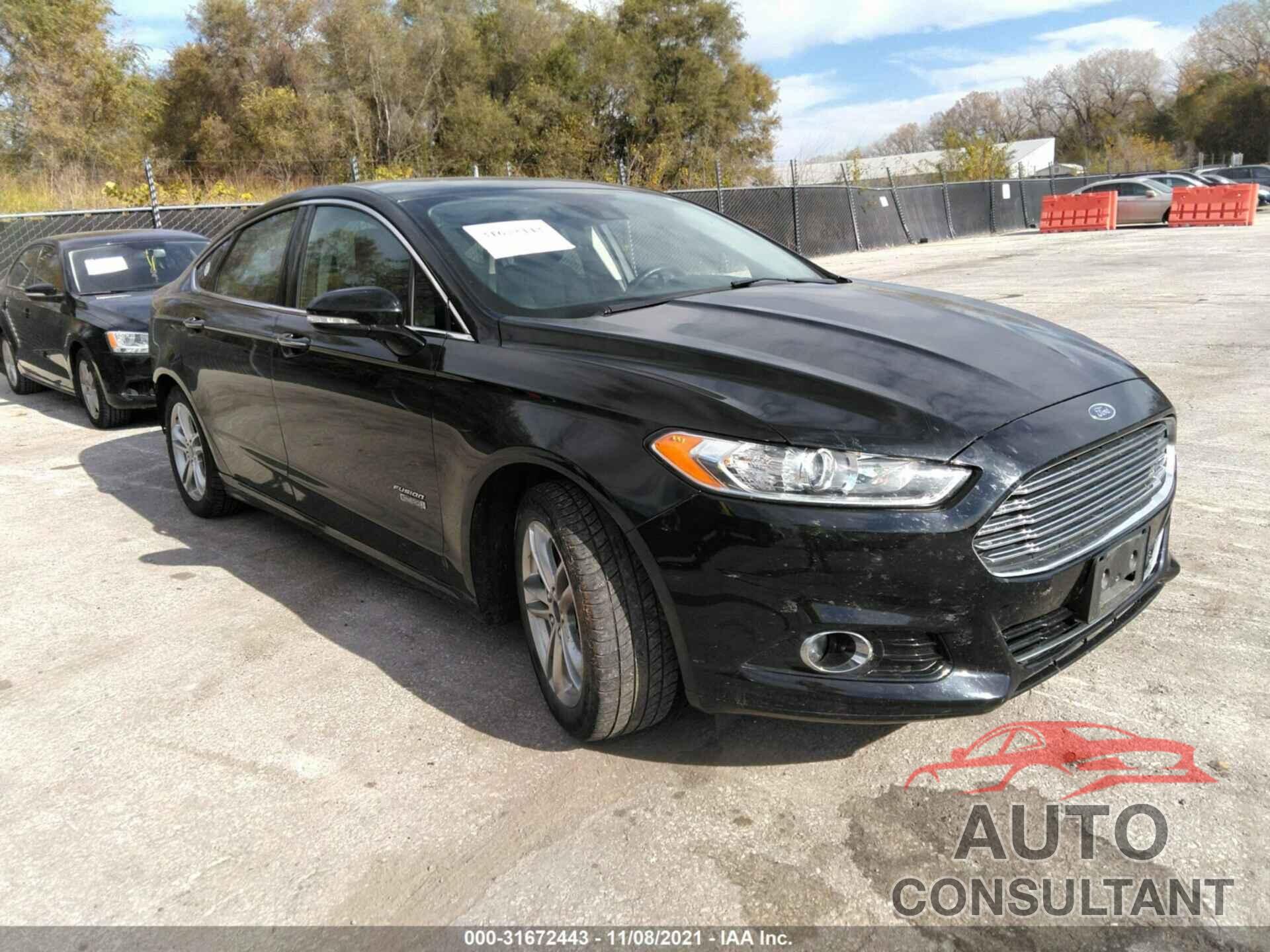 FORD FUSION ENERGI 2016 - 3FA6P0SU1GR309711