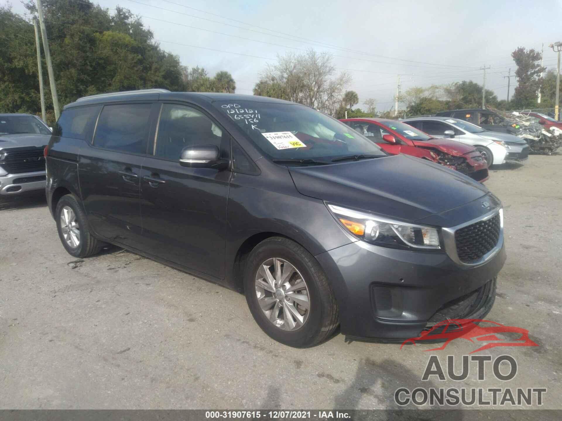 KIA SEDONA 2017 - KNDMB5C11H6319896