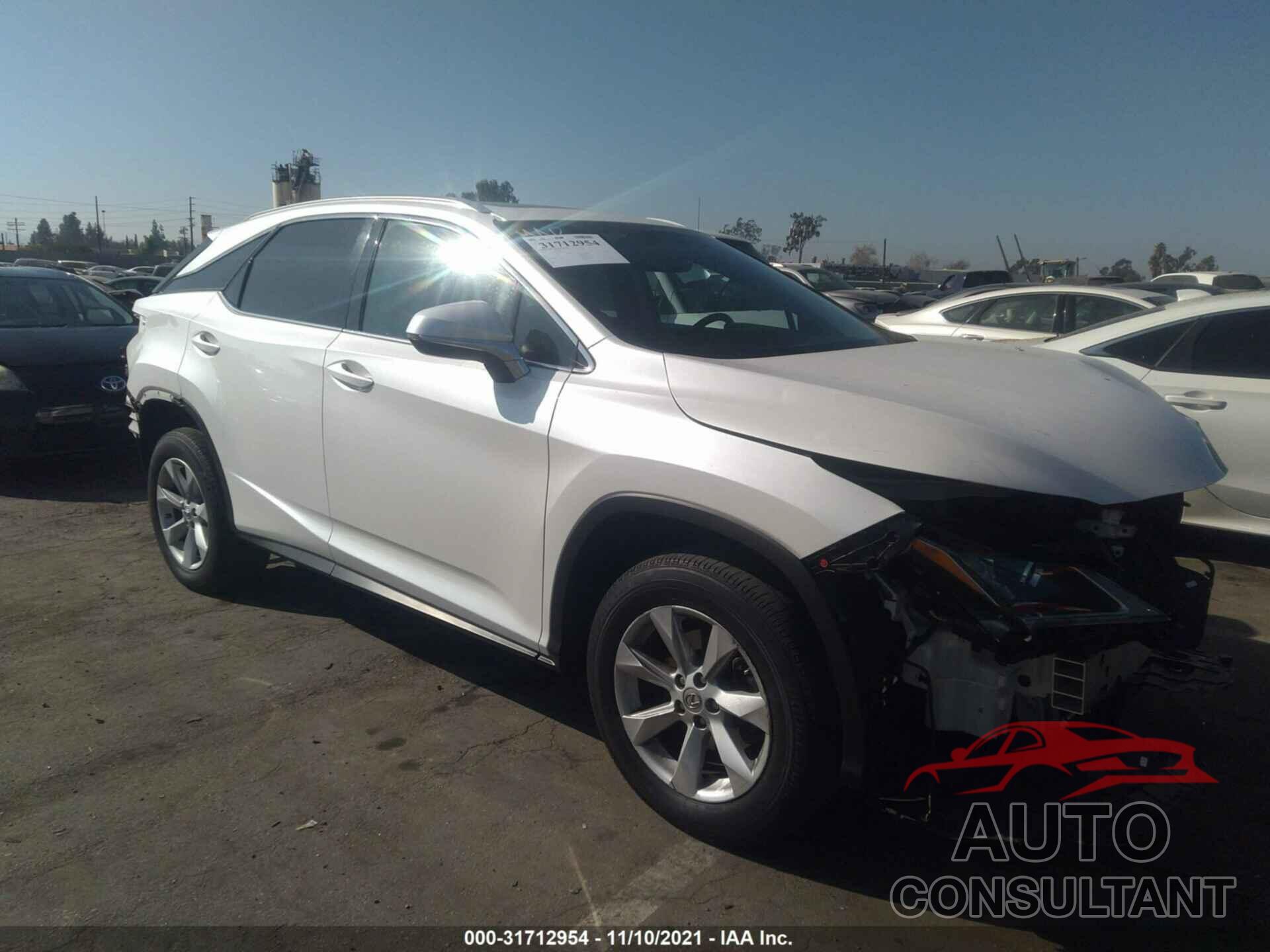 LEXUS RX 350 2016 - 2T2ZZMCA5GC008549