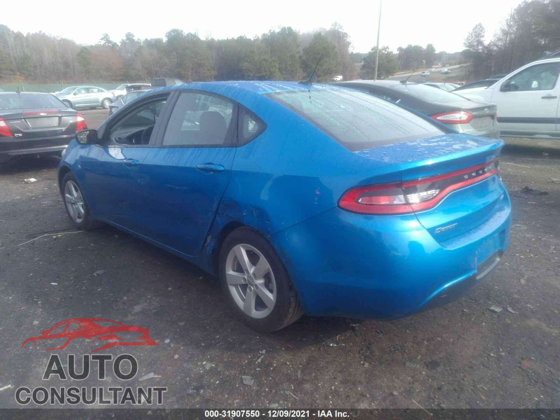 DODGE DART 2016 - 1C3CDFBB4GD538243