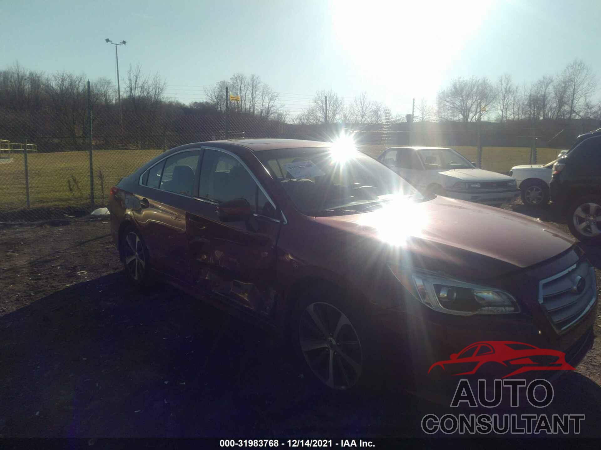 SUBARU LEGACY 2016 - 4S3BNAL62G3046518