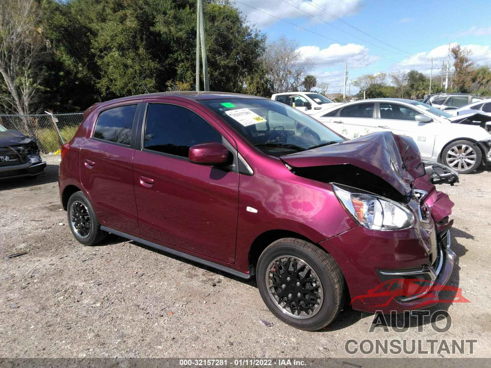 MITSUBISHI MIRAGE 2019 - ML32A3HJ7KH003554