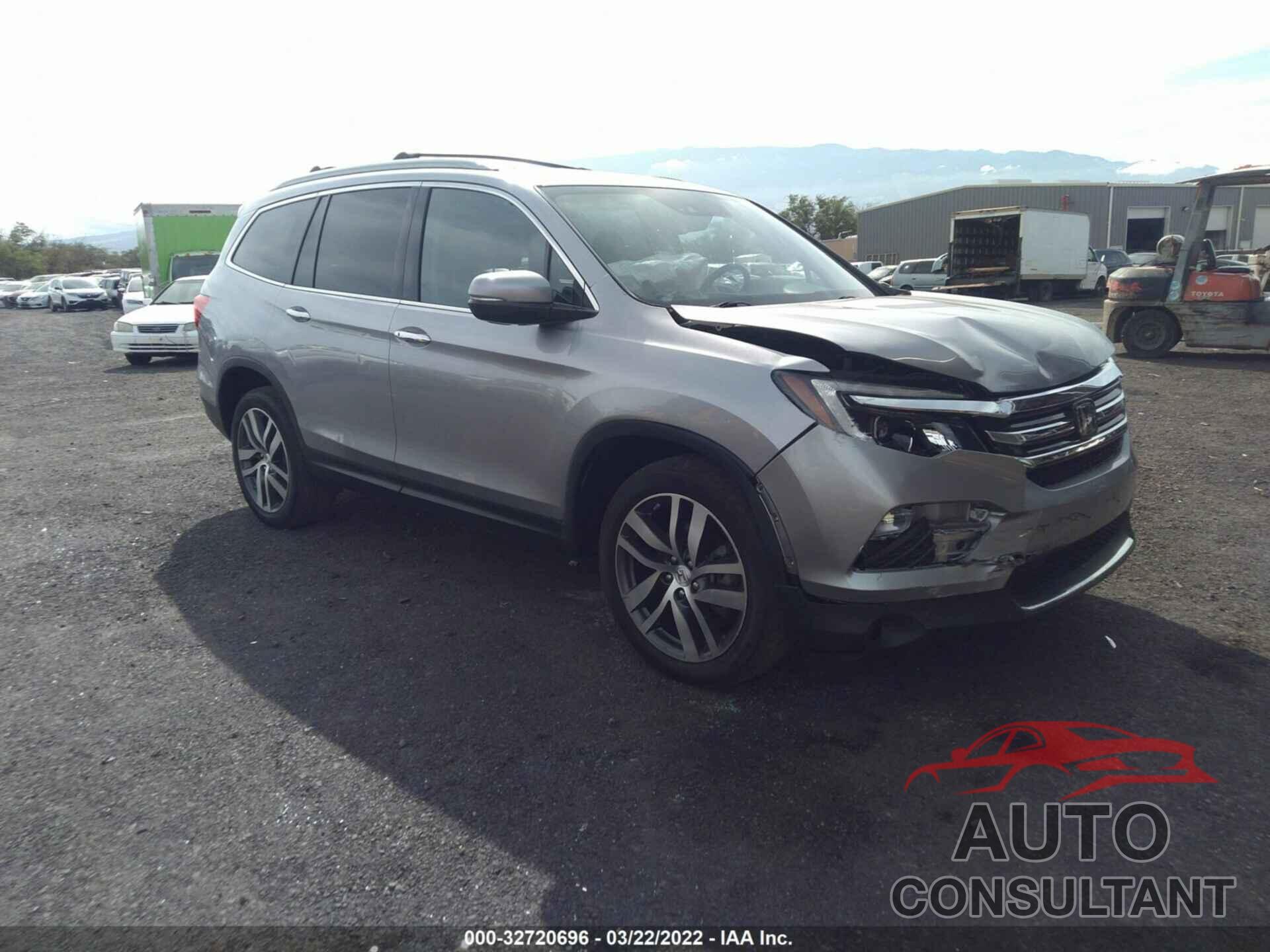 HONDA PILOT 2018 - 5FNYF6H03JB044540