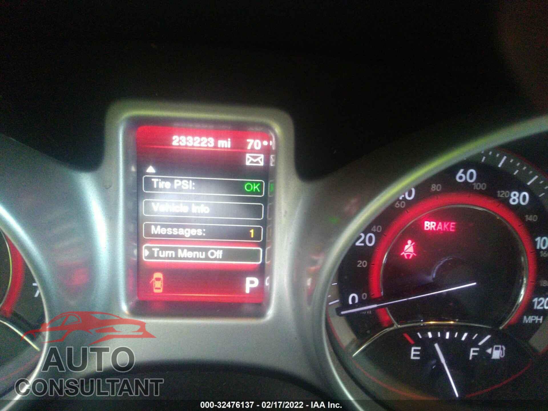 DODGE JOURNEY 2017 - 3C4PDCAB9HT581839