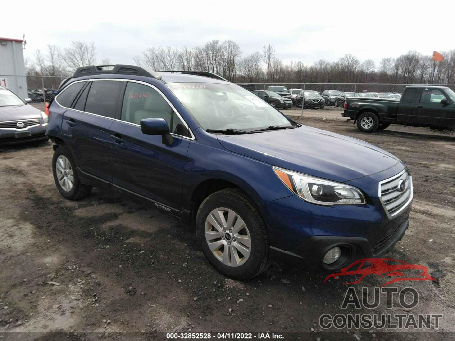 SUBARU OUTBACK 2016 - 4S4BSACC6G3296936