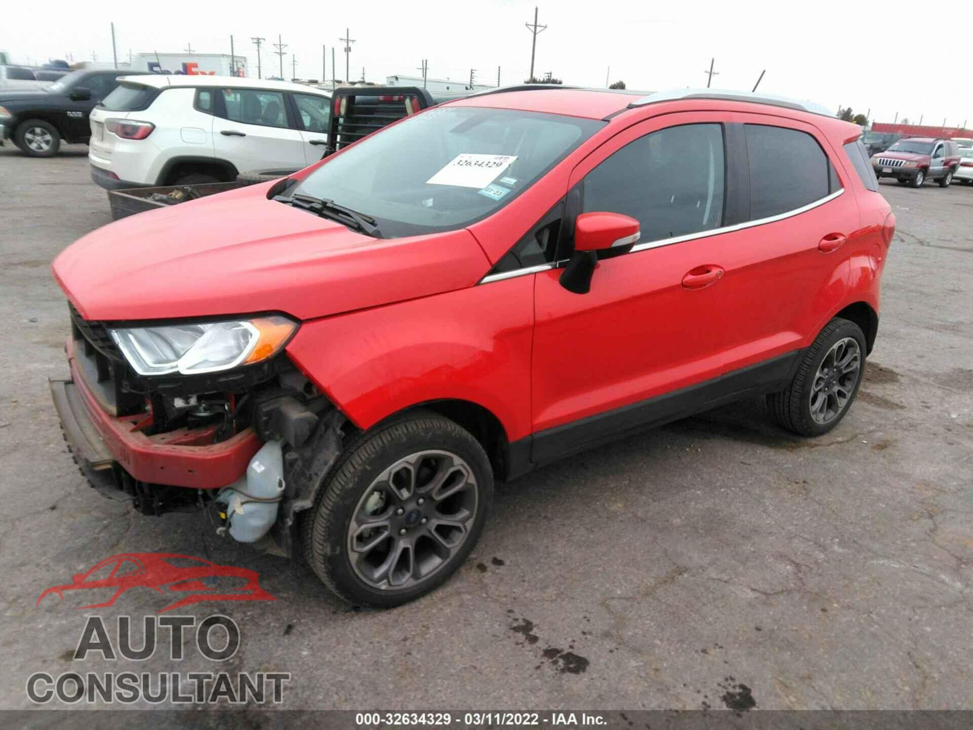 FORD ECOSPORT 2021 - MAJ6S3KL7MC401956