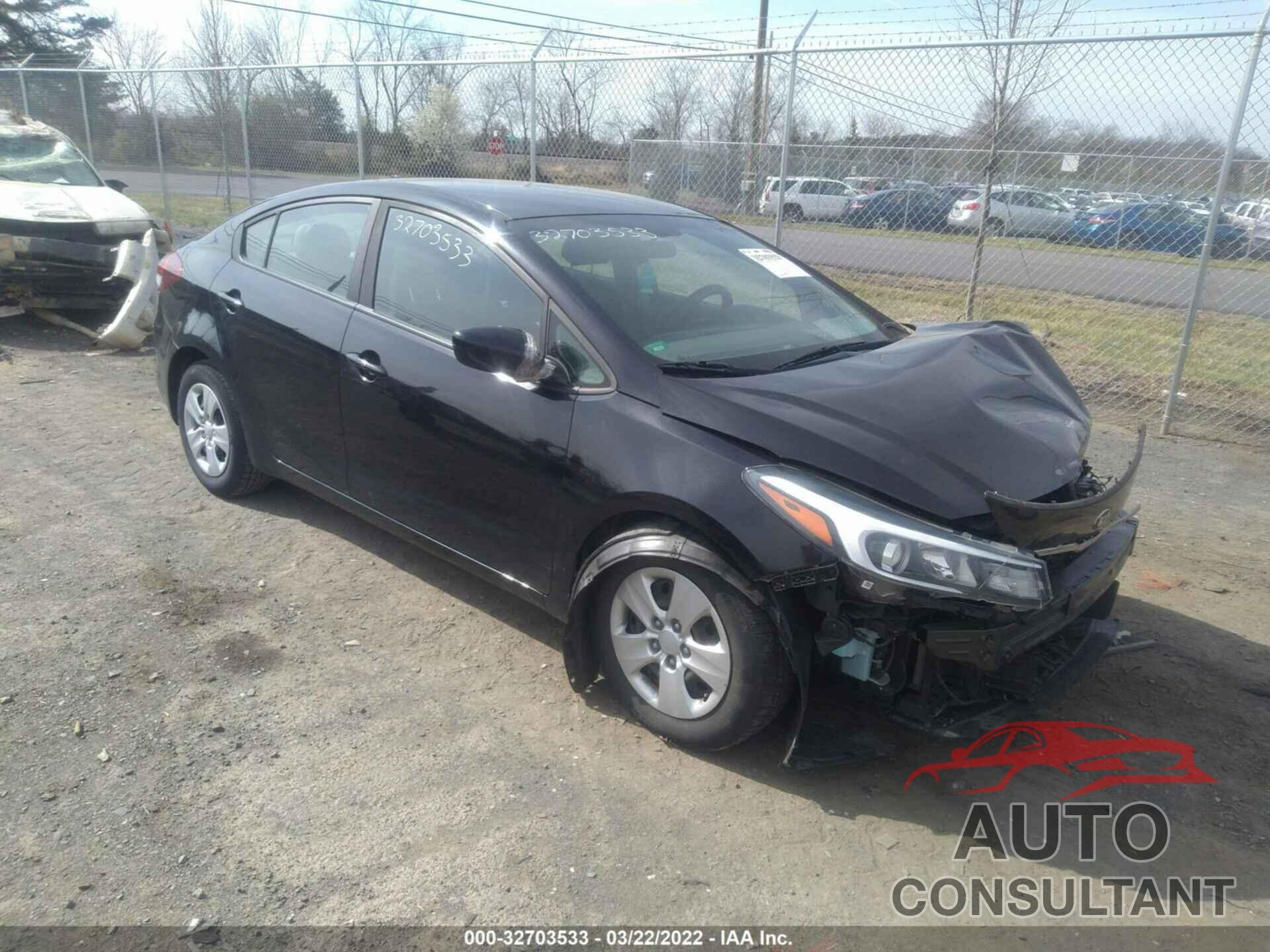 KIA FORTE 2017 - 3KPFK4A71HE033647