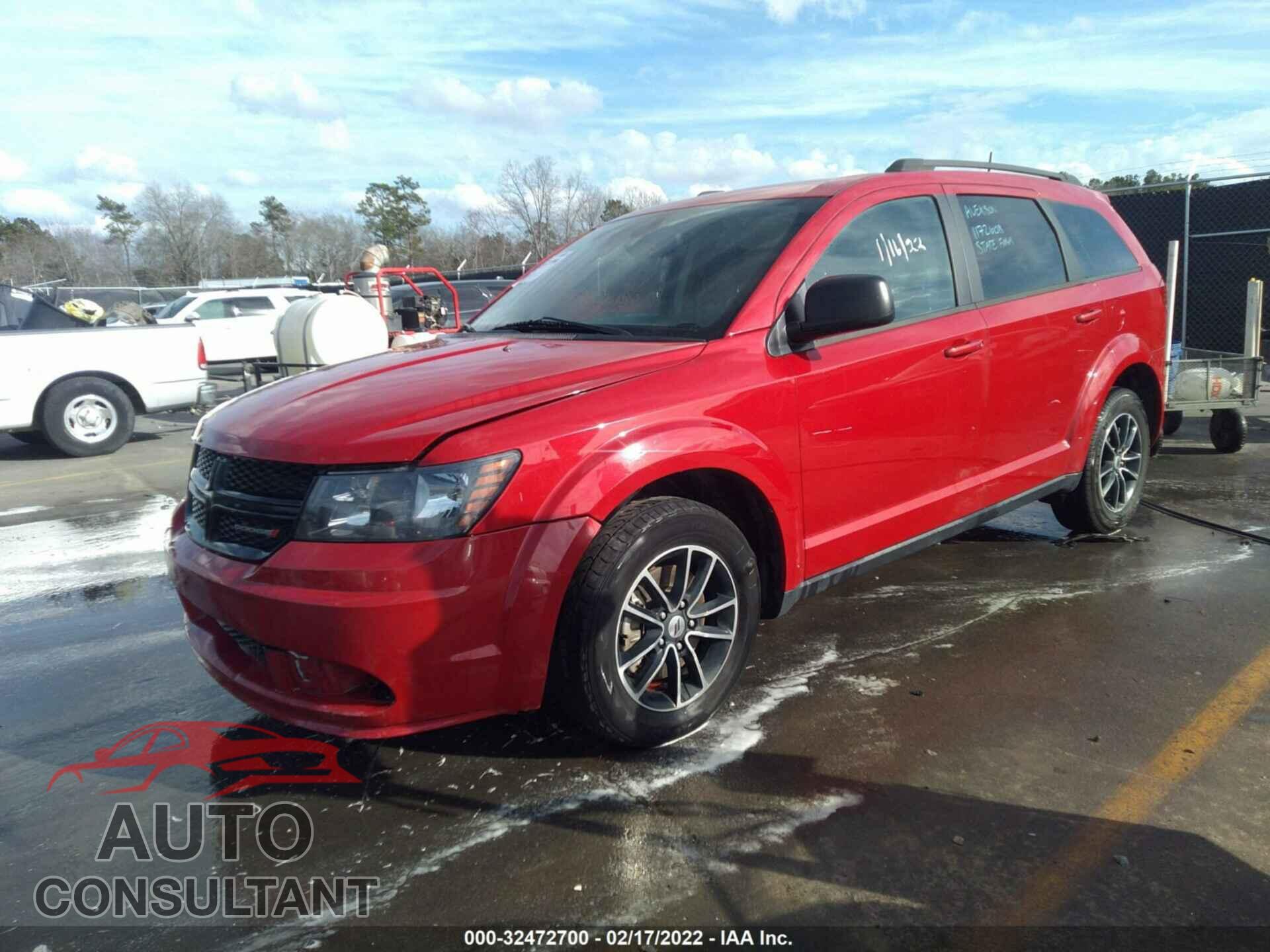 DODGE JOURNEY 2018 - 3C4PDCAB5JT529436