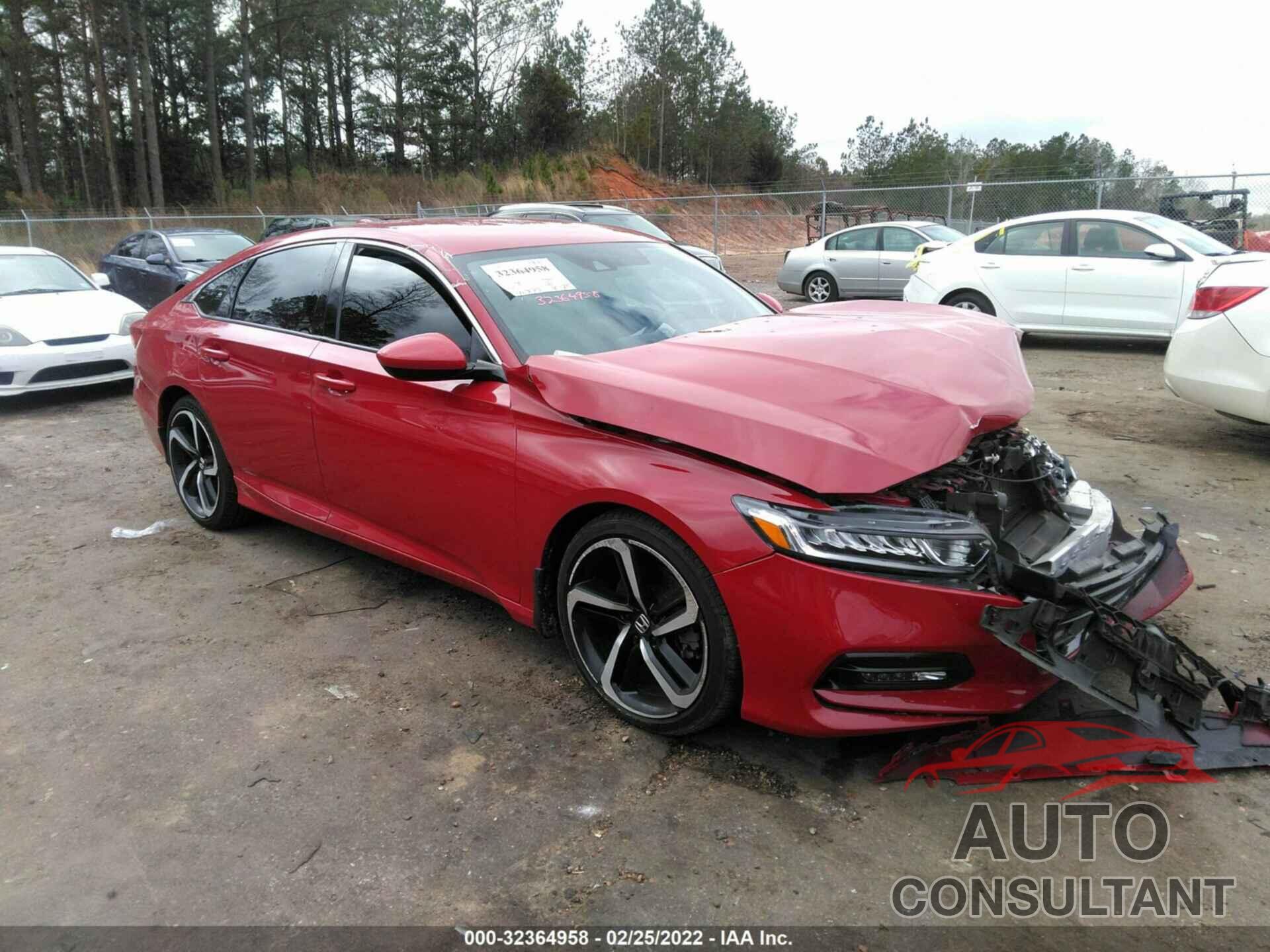 HONDA ACCORD SEDAN 2019 - 1HGCV1F34KA085025