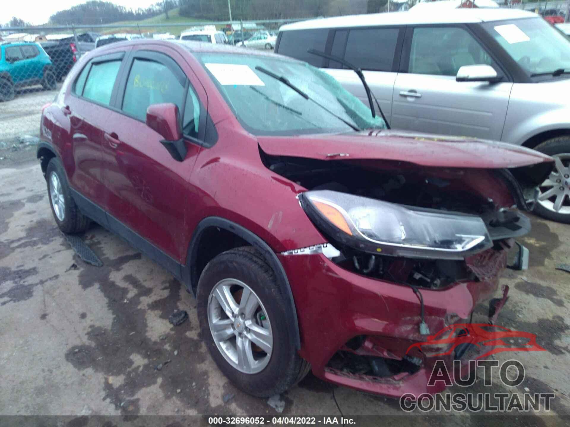 CHEVROLET TRAX 2021 - KL7CJNSB7MB352375