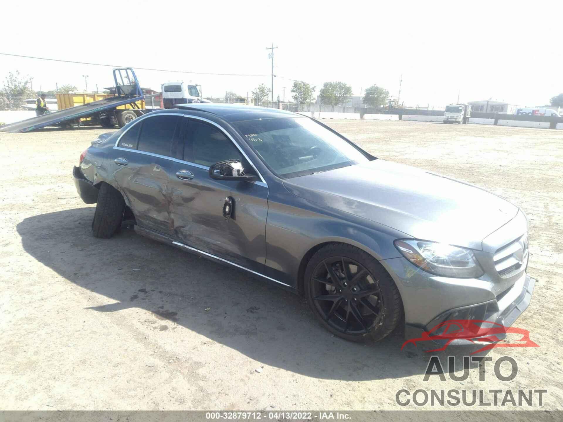 MERCEDES-BENZ C-CLASS 2017 - WDDWF4JBXHR289174