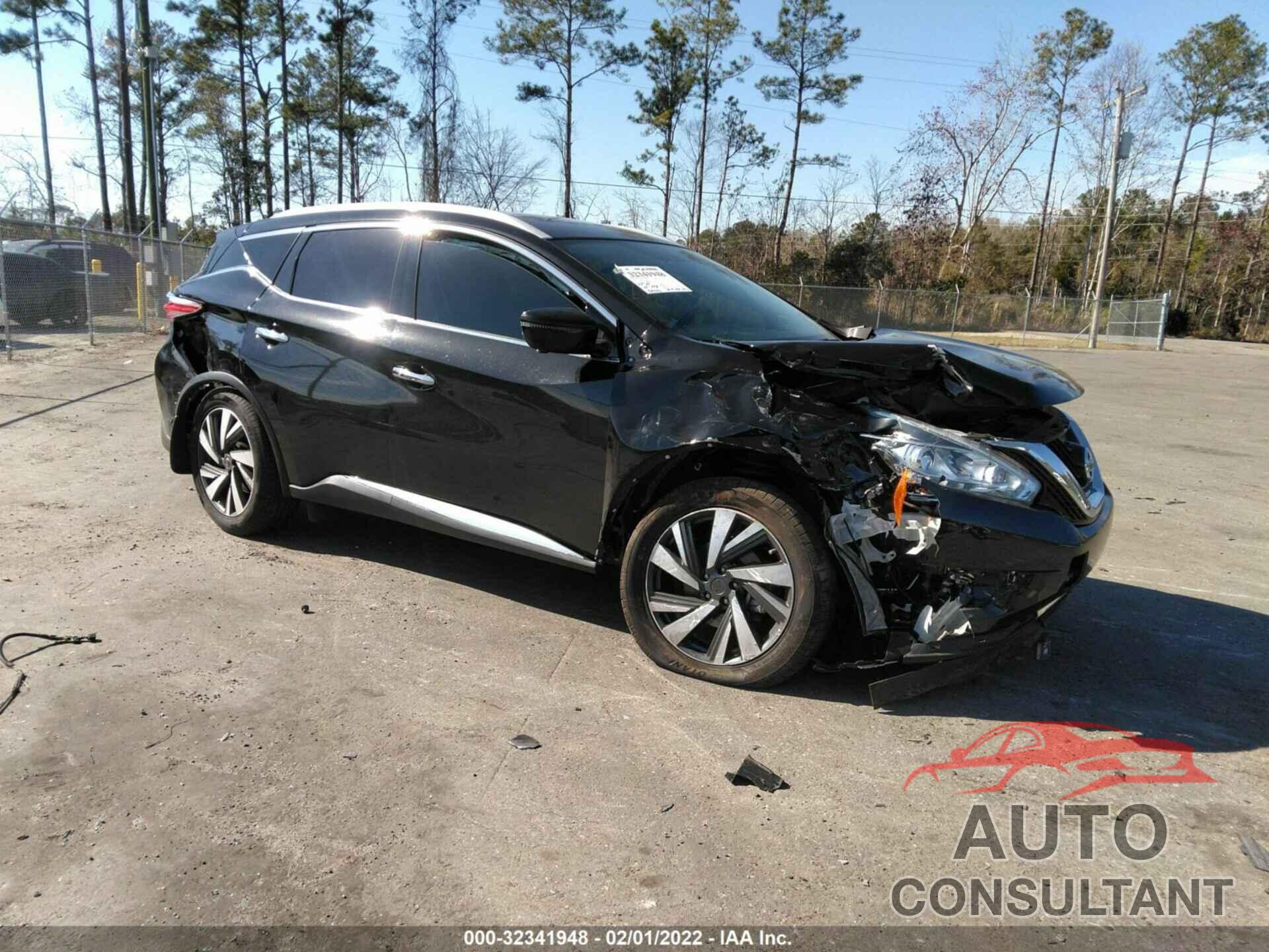 NISSAN MURANO 2018 - 5N1AZ2MGXJN200560