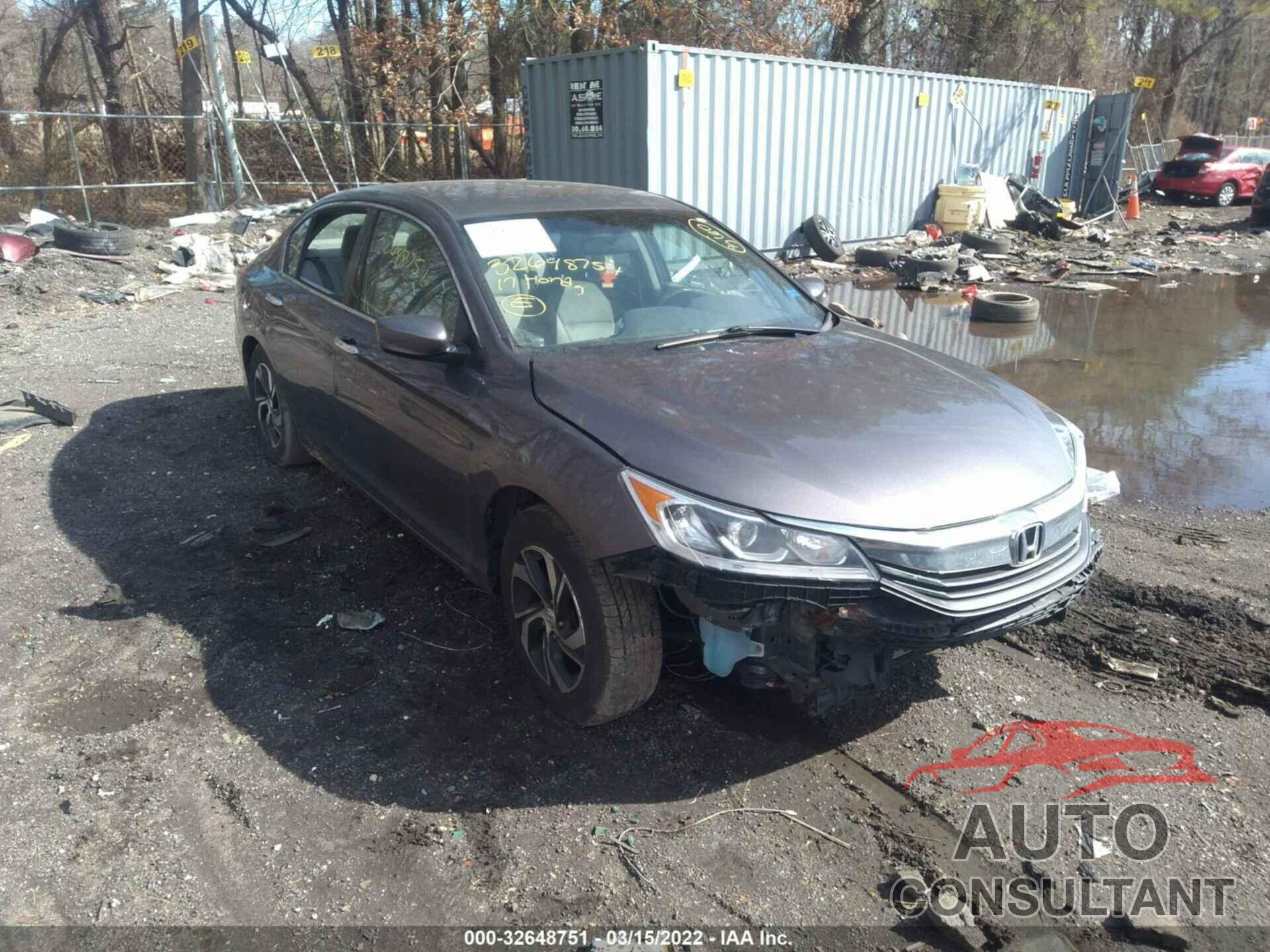 HONDA ACCORD SEDAN 2017 - 1HGCR2F37HA165731