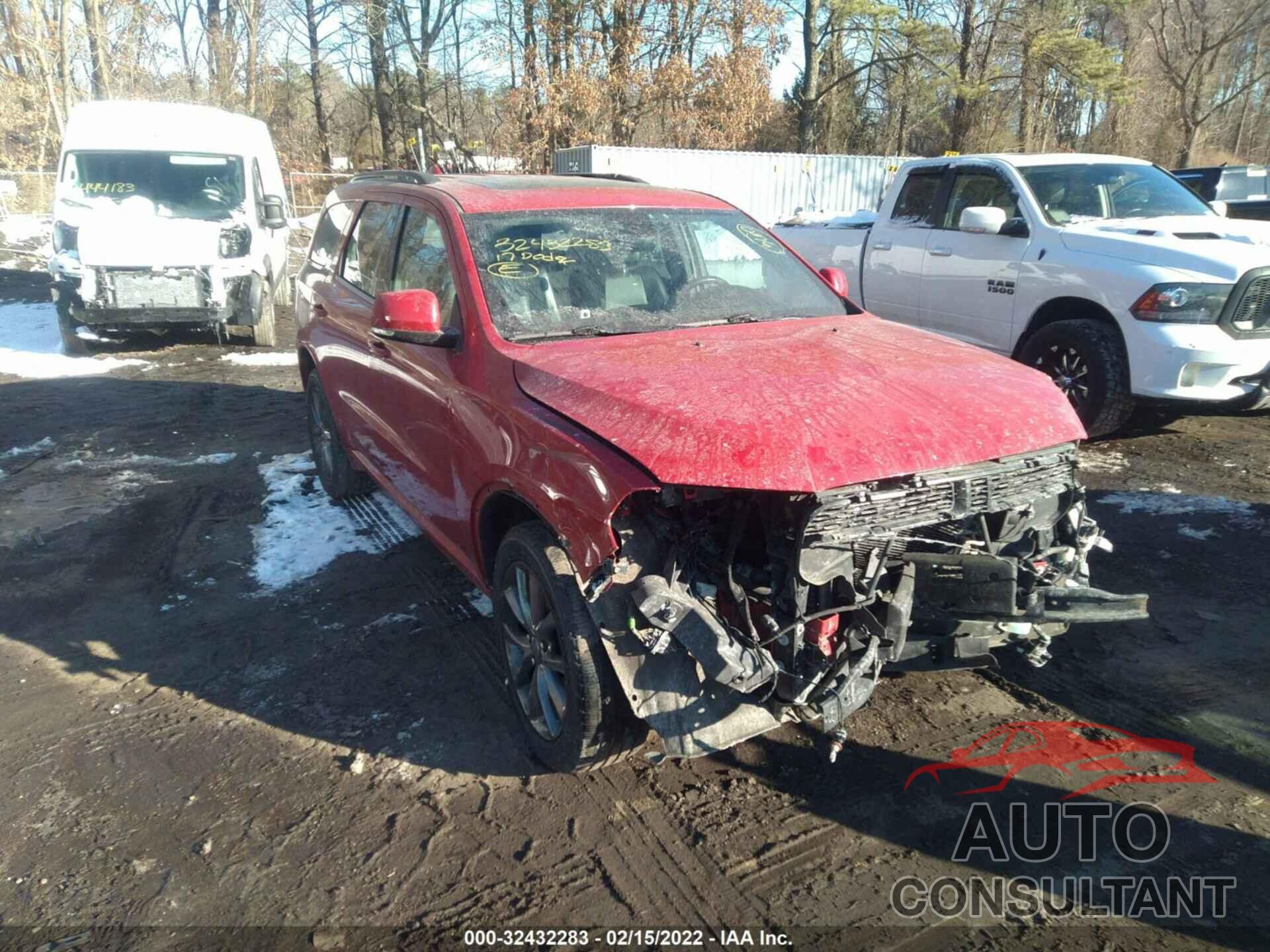 DODGE DURANGO 2017 - 1C4RDJDG5HC622208