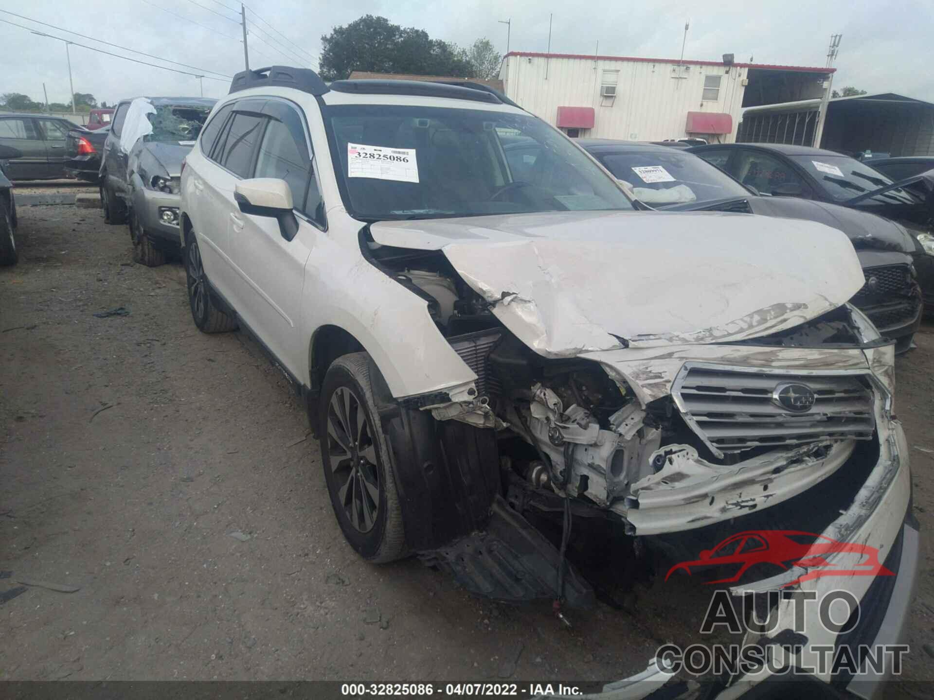 SUBARU OUTBACK 2016 - 4S4BSBNC6G3216411