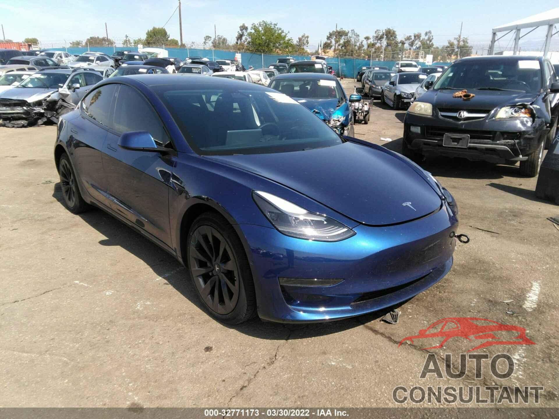 TESLA MODEL 3 2021 - 5YJ3E1EA5MF870470