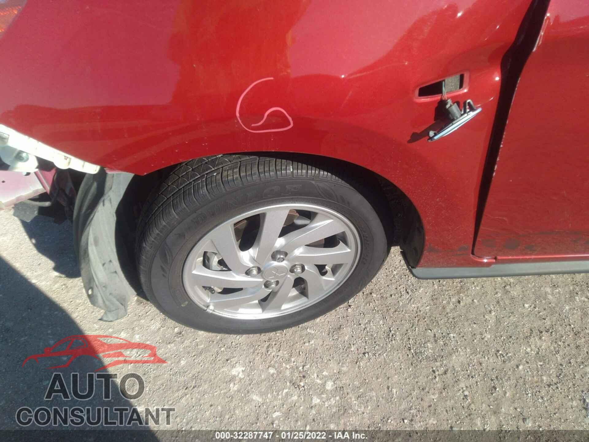 MITSUBISHI MIRAGE 2017 - ML32A4HJ0HH013826