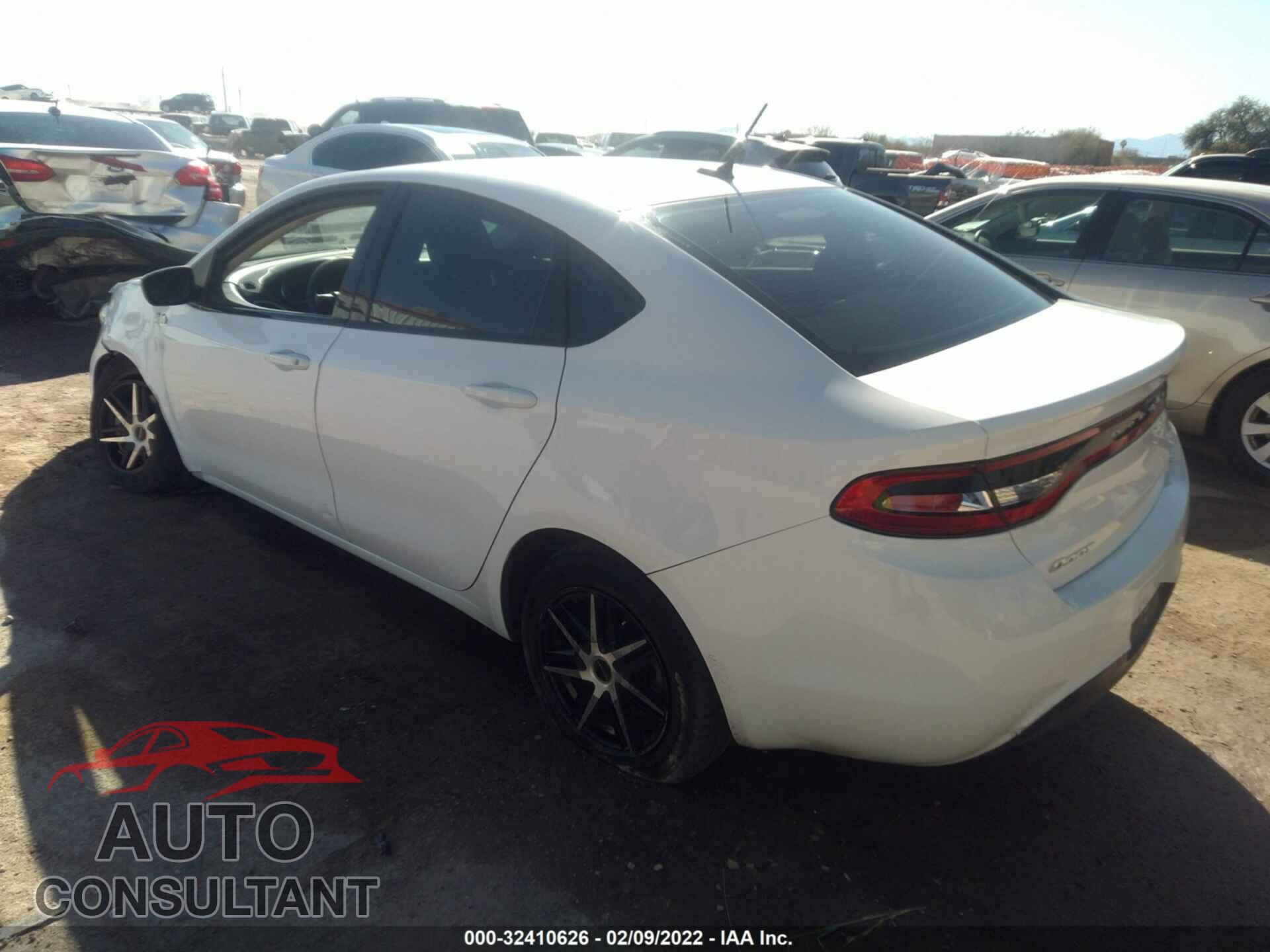 DODGE DART 2016 - 1C3CDFBB7GD564853