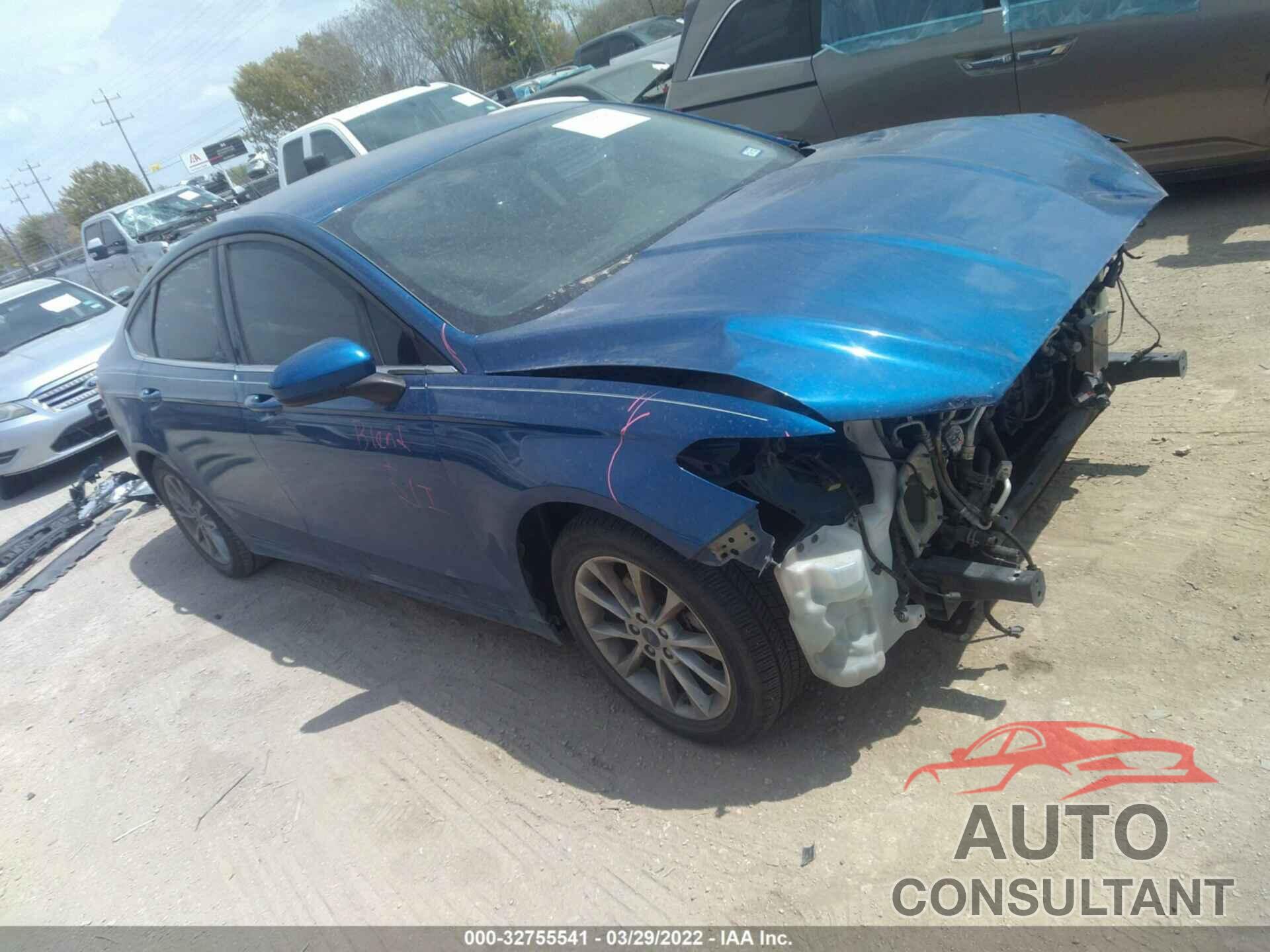 FORD FUSION 2017 - 3FA6P0HD1HR129511