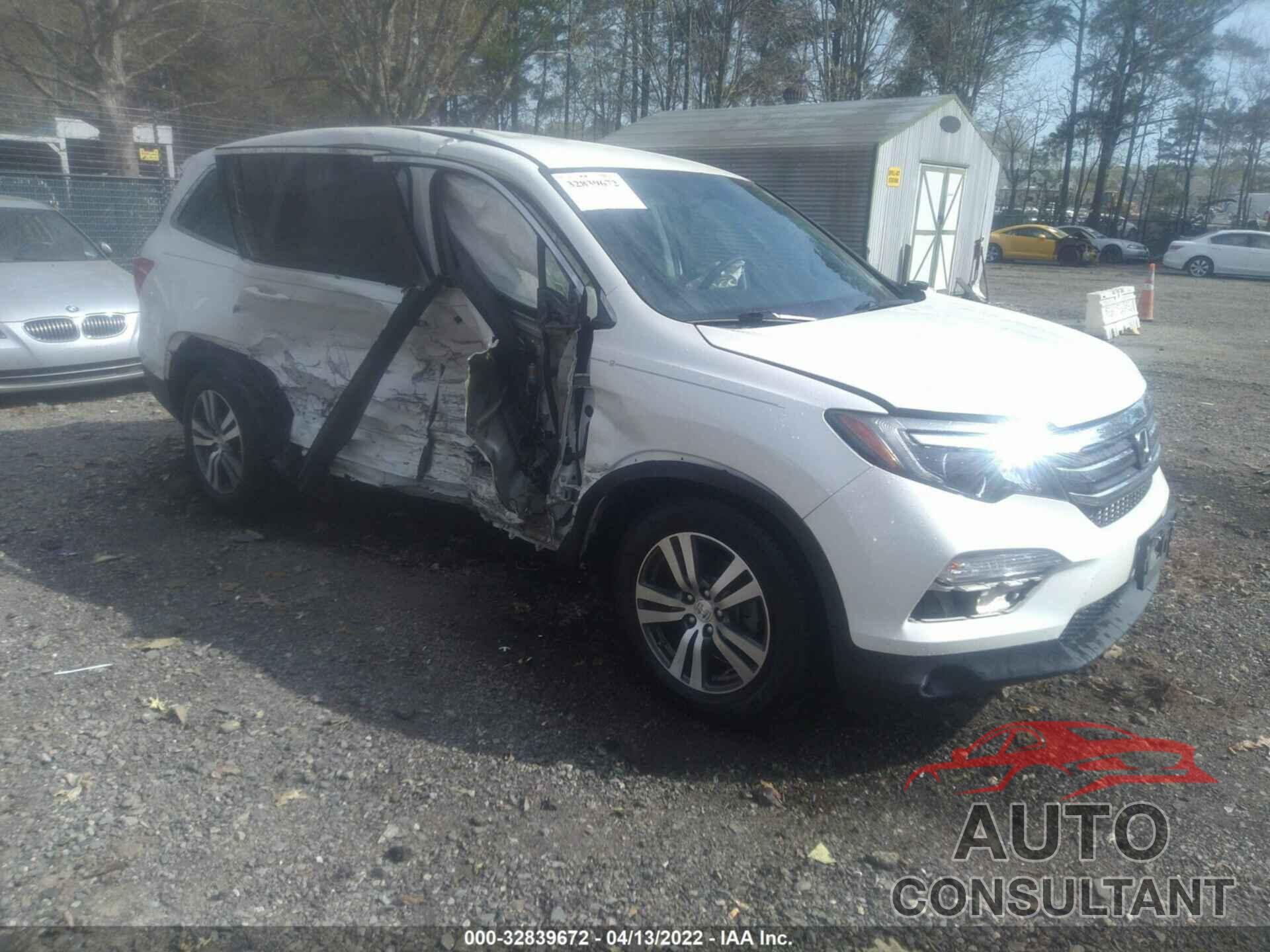 HONDA PILOT 2018 - 5FNYF5H32JB024087