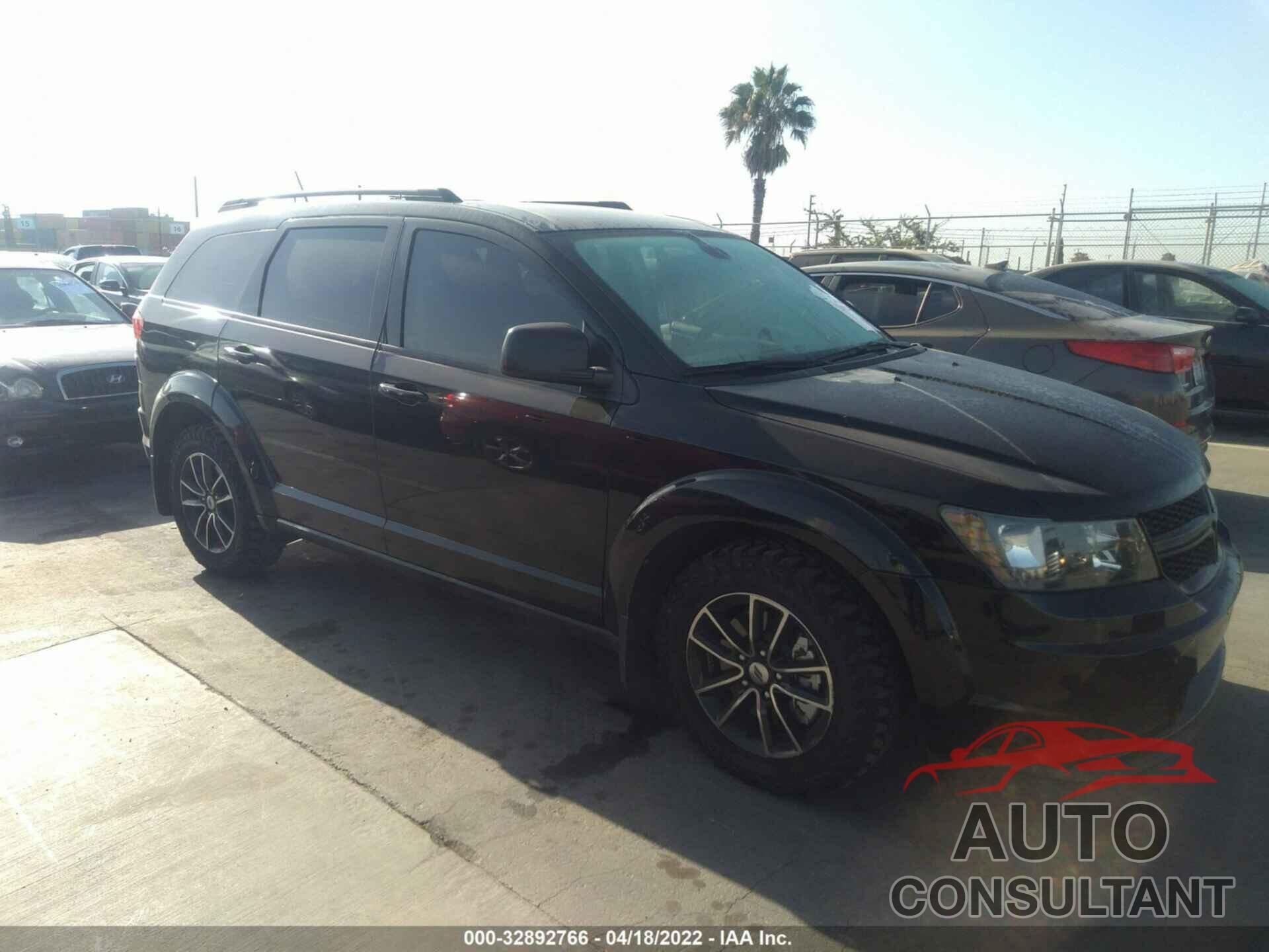 DODGE JOURNEY 2018 - 3C4PDCAB9JT428304