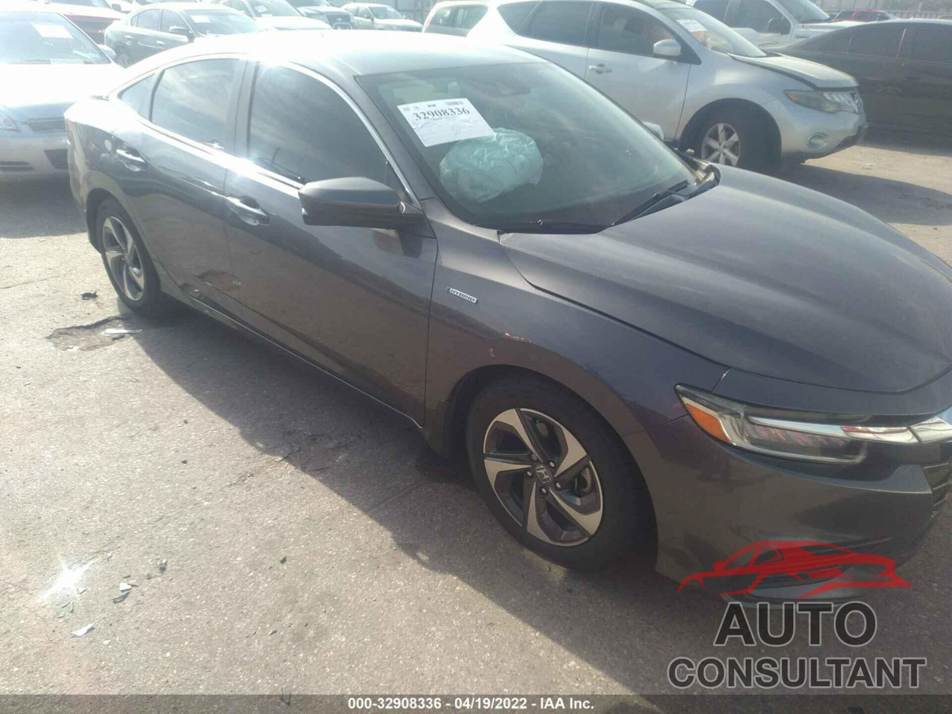 HONDA INSIGHT 2019 - 19XZE4F54KE021737