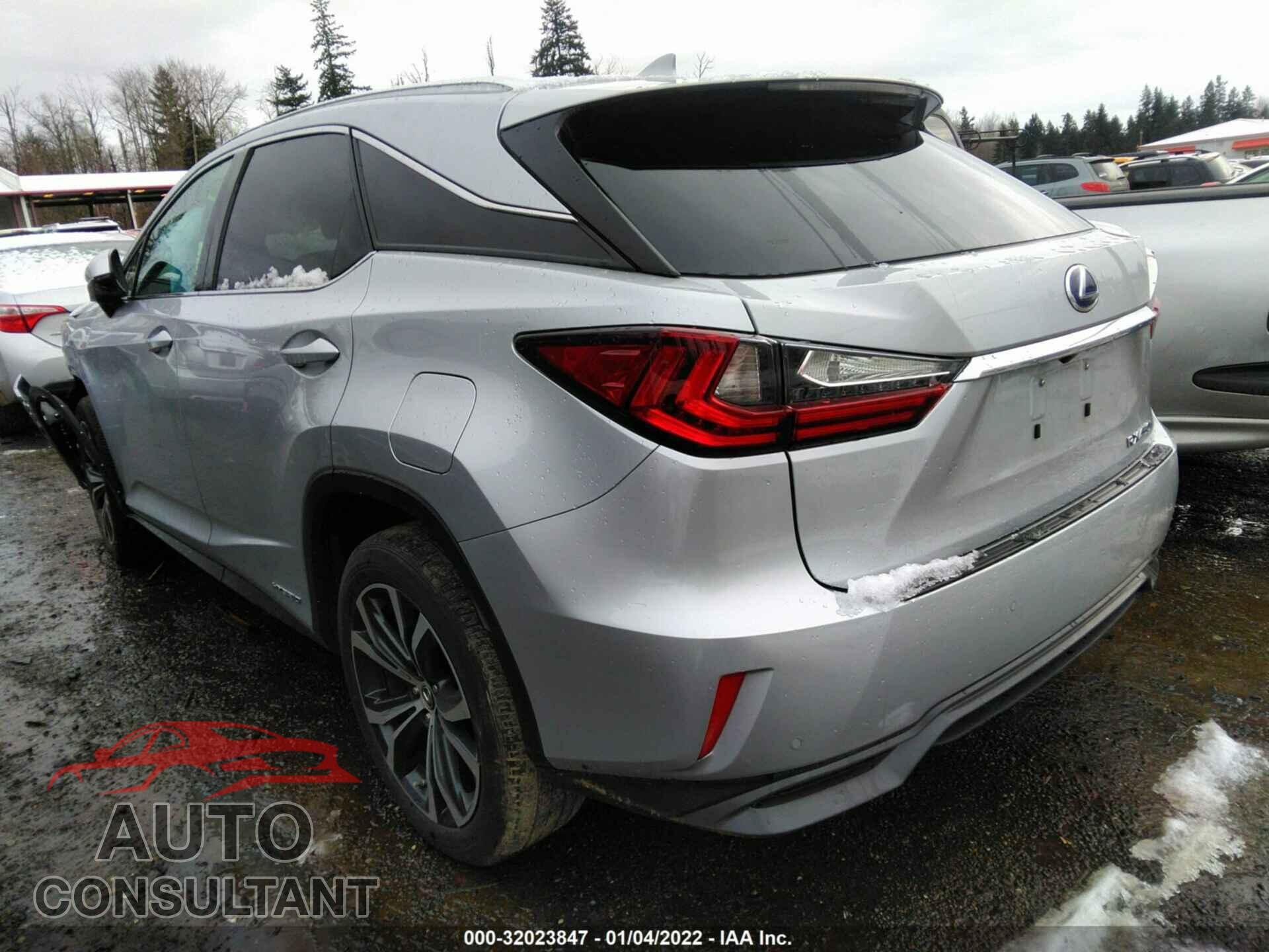 LEXUS RX 2019 - 2T2BGMCA6KC037980