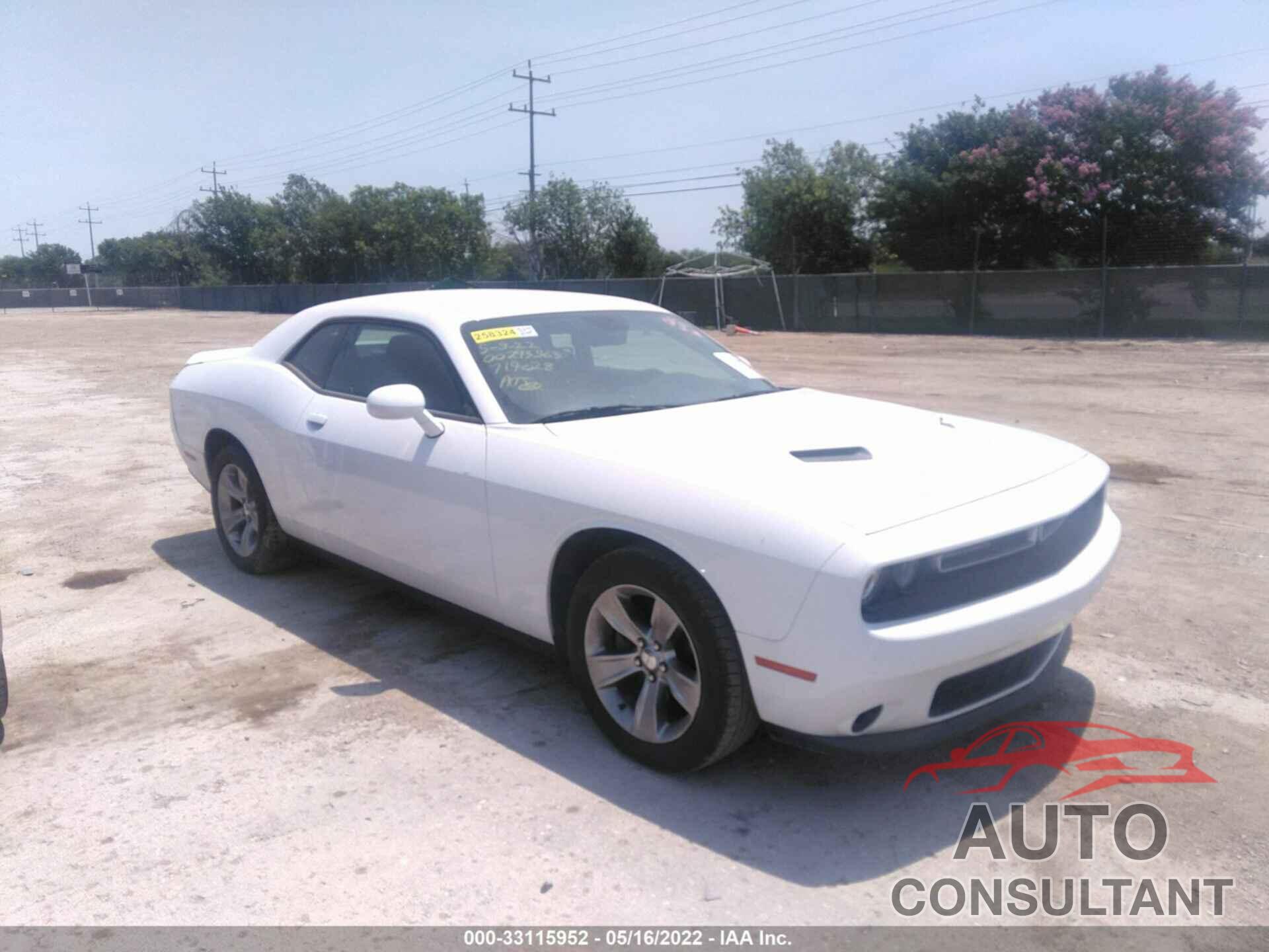 DODGE CHALLENGER 2019 - 2C3CDZAG4KH719028