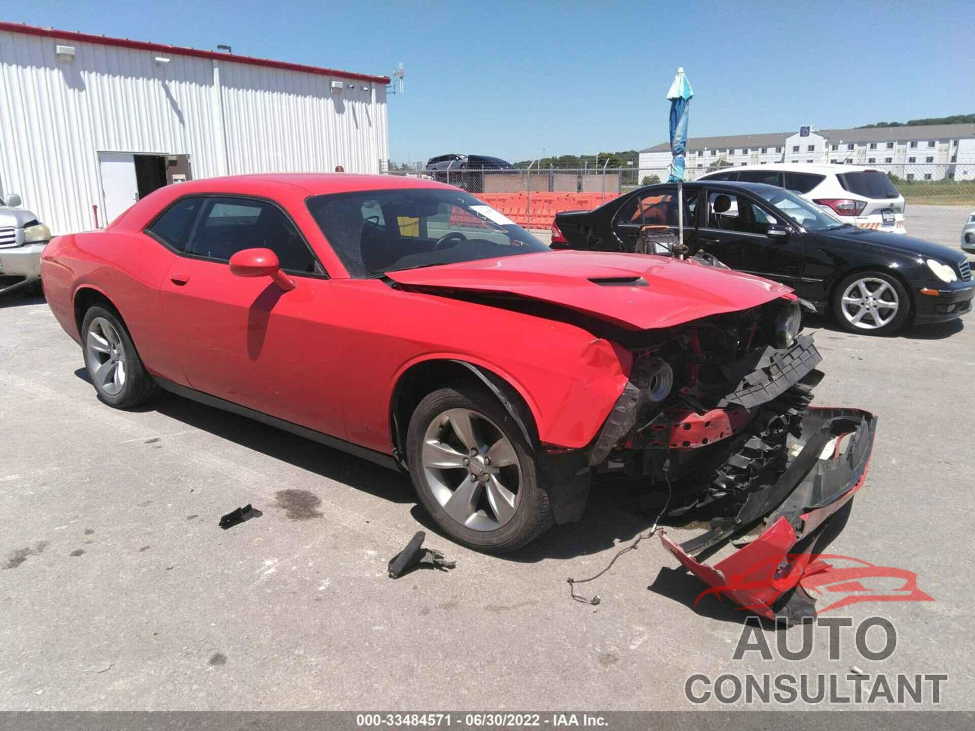 DODGE CHALLENGER 2016 - 2C3CDZAGXGH344673