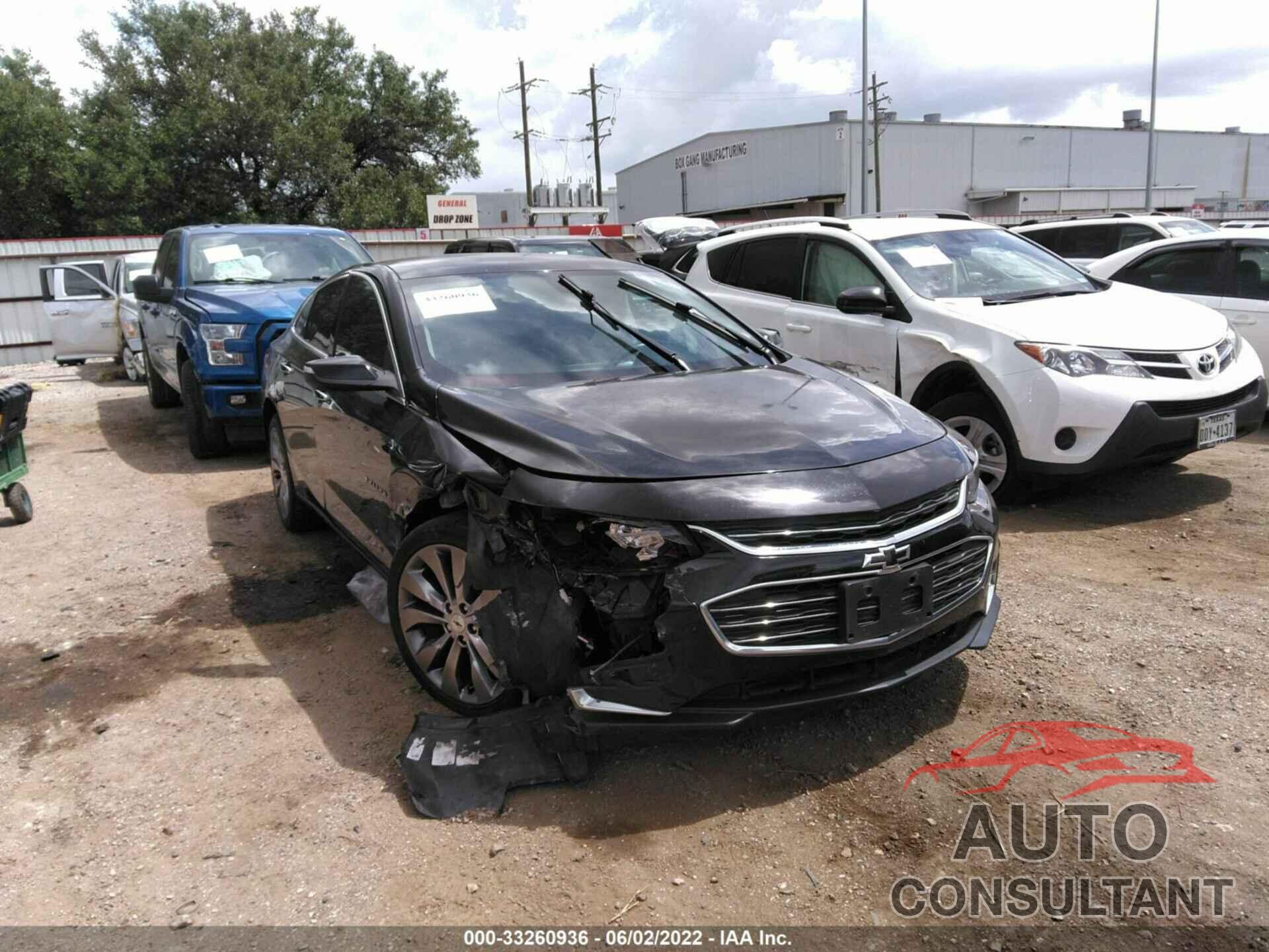CHEVROLET MALIBU 2016 - 1G1ZH5SX7GF358221