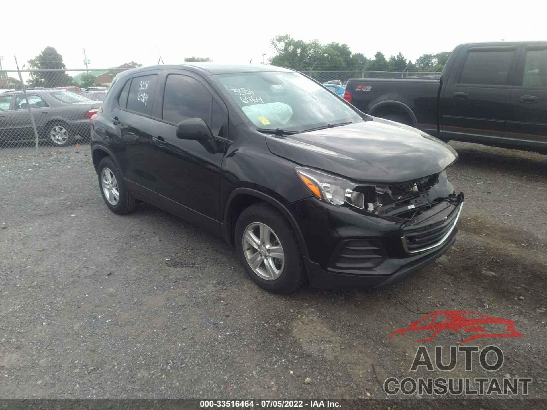 CHEVROLET TRAX 2020 - 3GNCJKSB1LL338123