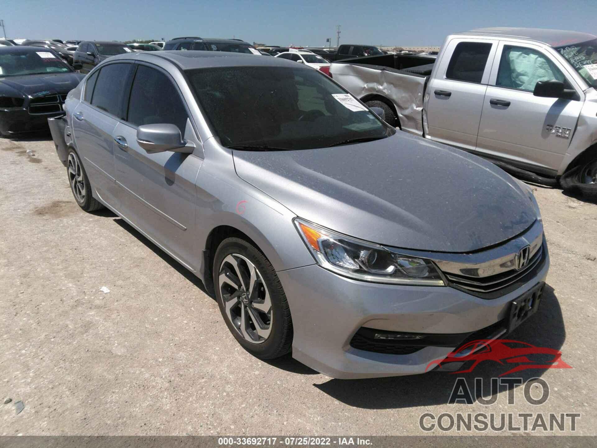 HONDA ACCORD SEDAN 2017 - 1HGCR3F8XHA038621