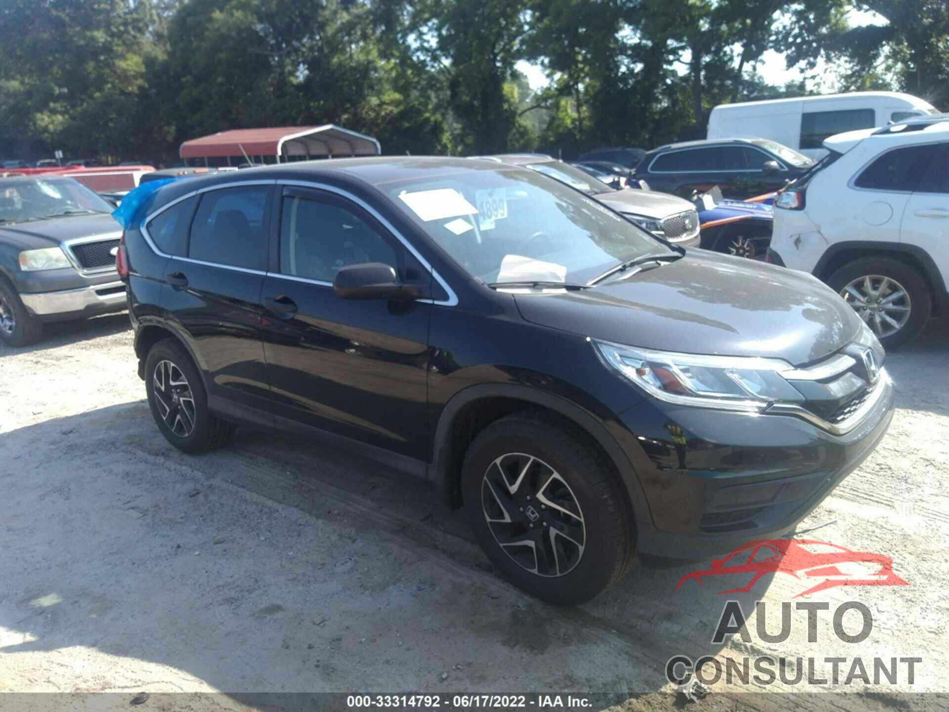 HONDA CR-V 2016 - 5J6RM3H43GL004129