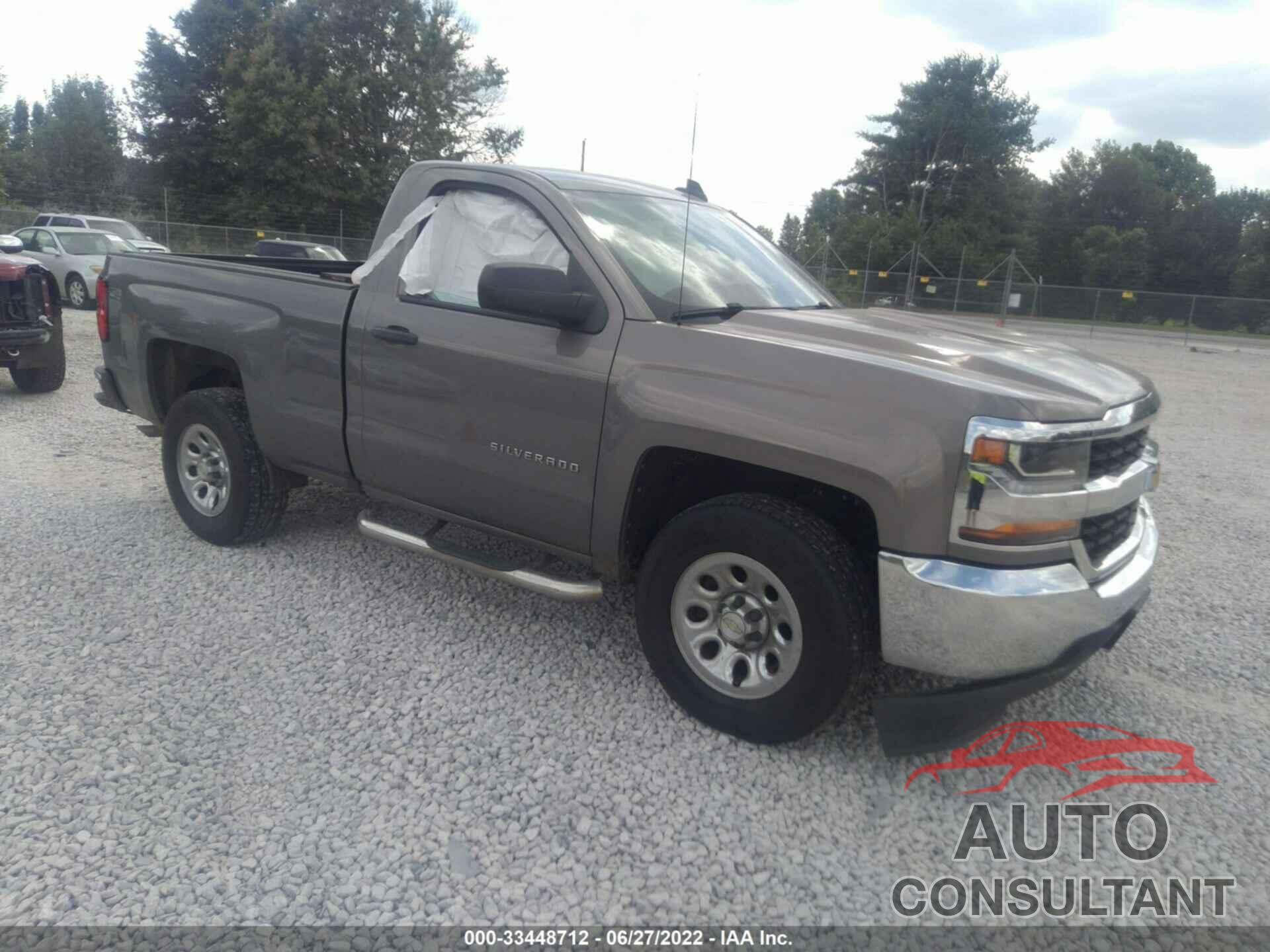 CHEVROLET SILVERADO 1500 2017 - 1GCNCNEC7HZ165693