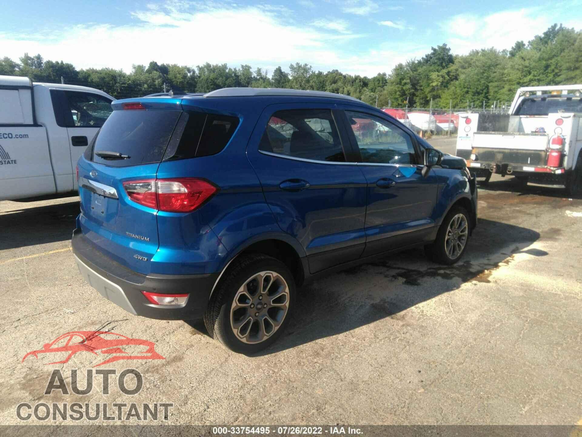 FORD ECOSPORT 2020 - MAJ6S3KL4LC354433