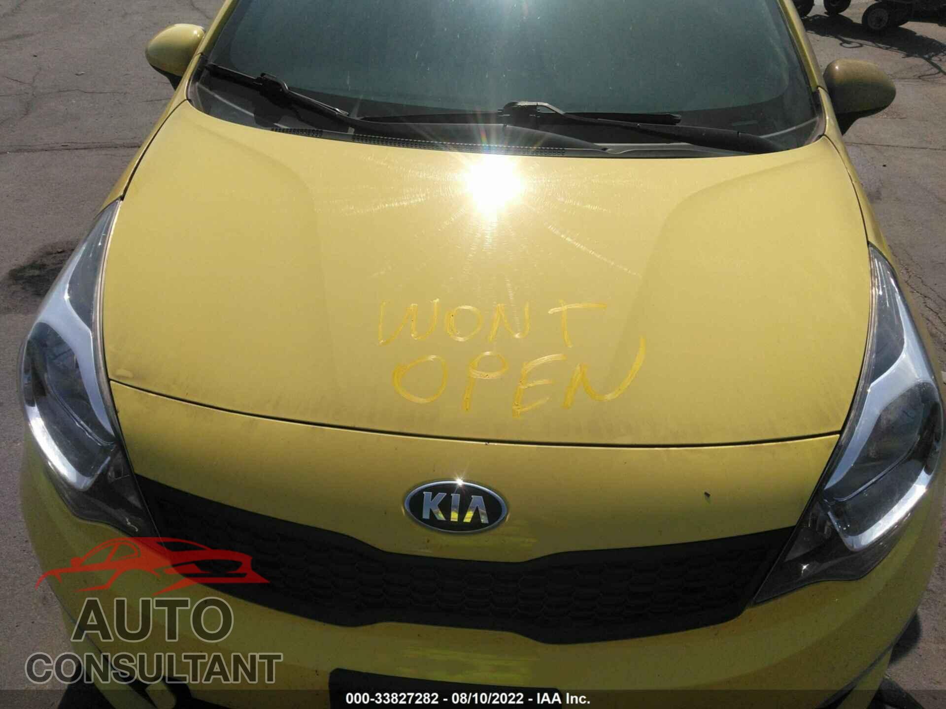 KIA RIO 2016 - KNADM4A33G6620965