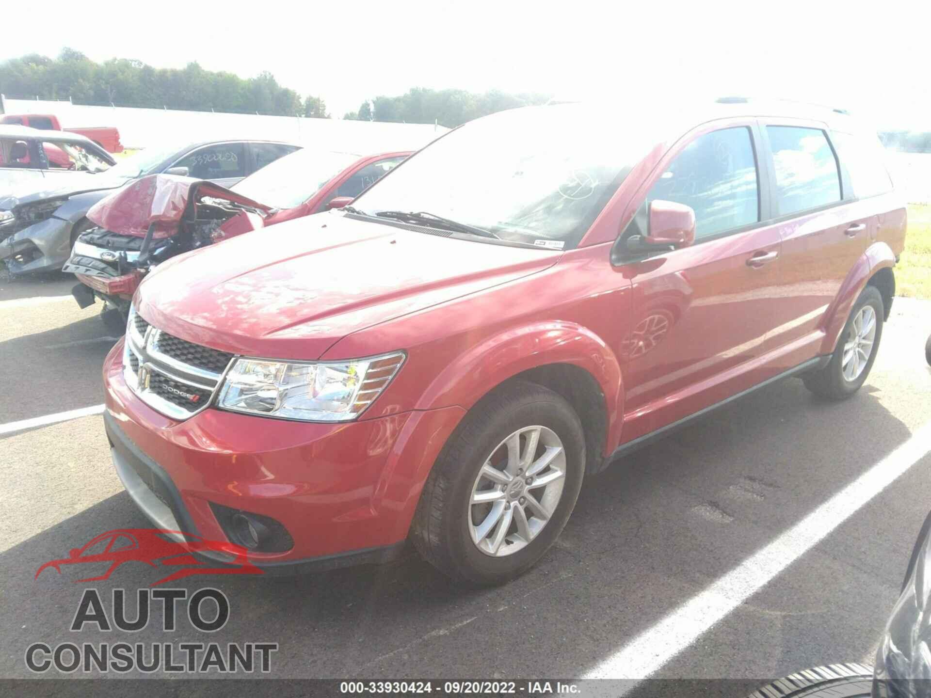 DODGE JOURNEY 2017 - 3C4PDCBG9HT534255