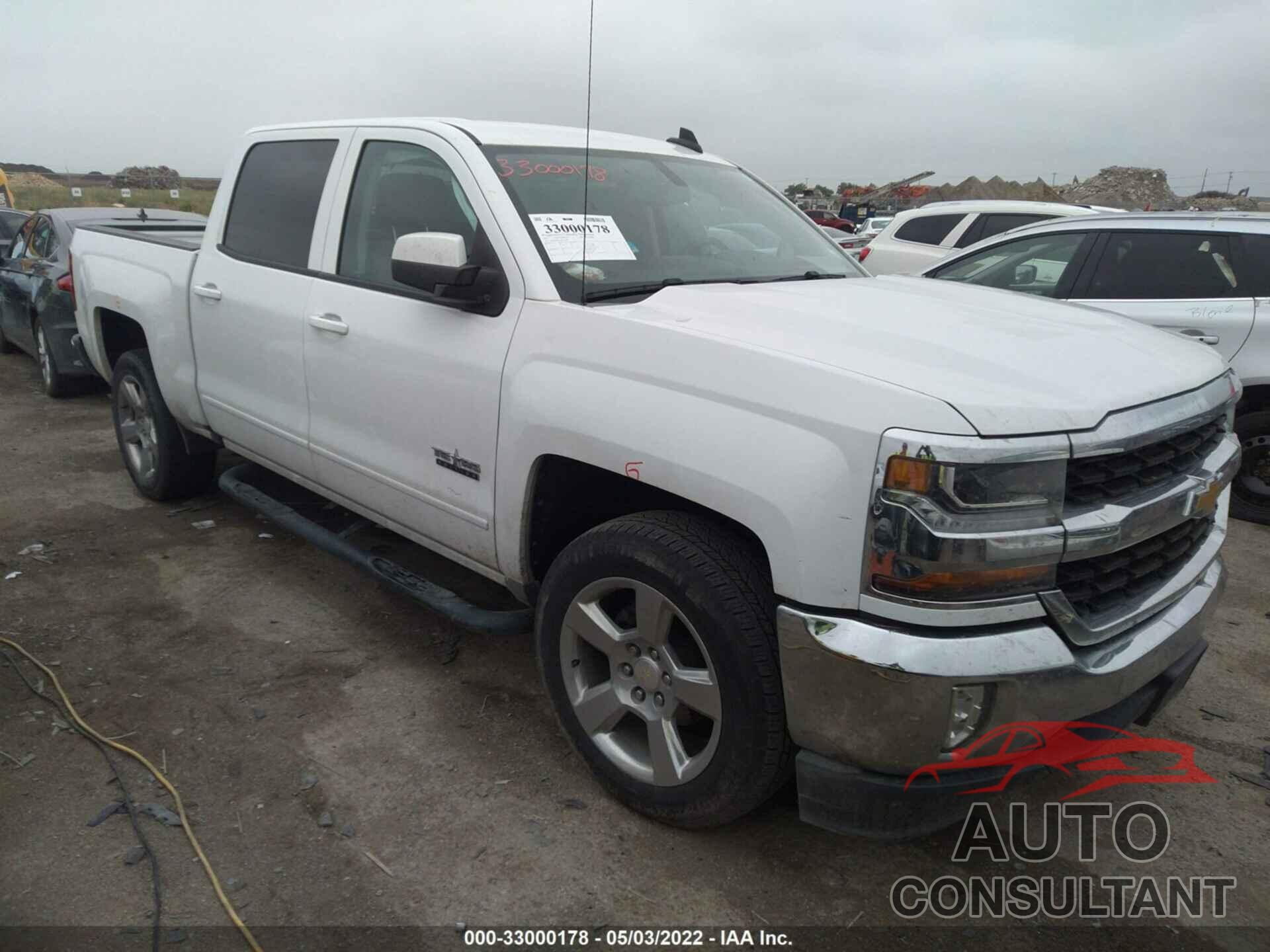CHEVROLET SILVERADO 1500 2017 - 3GCPCREC3HG397921